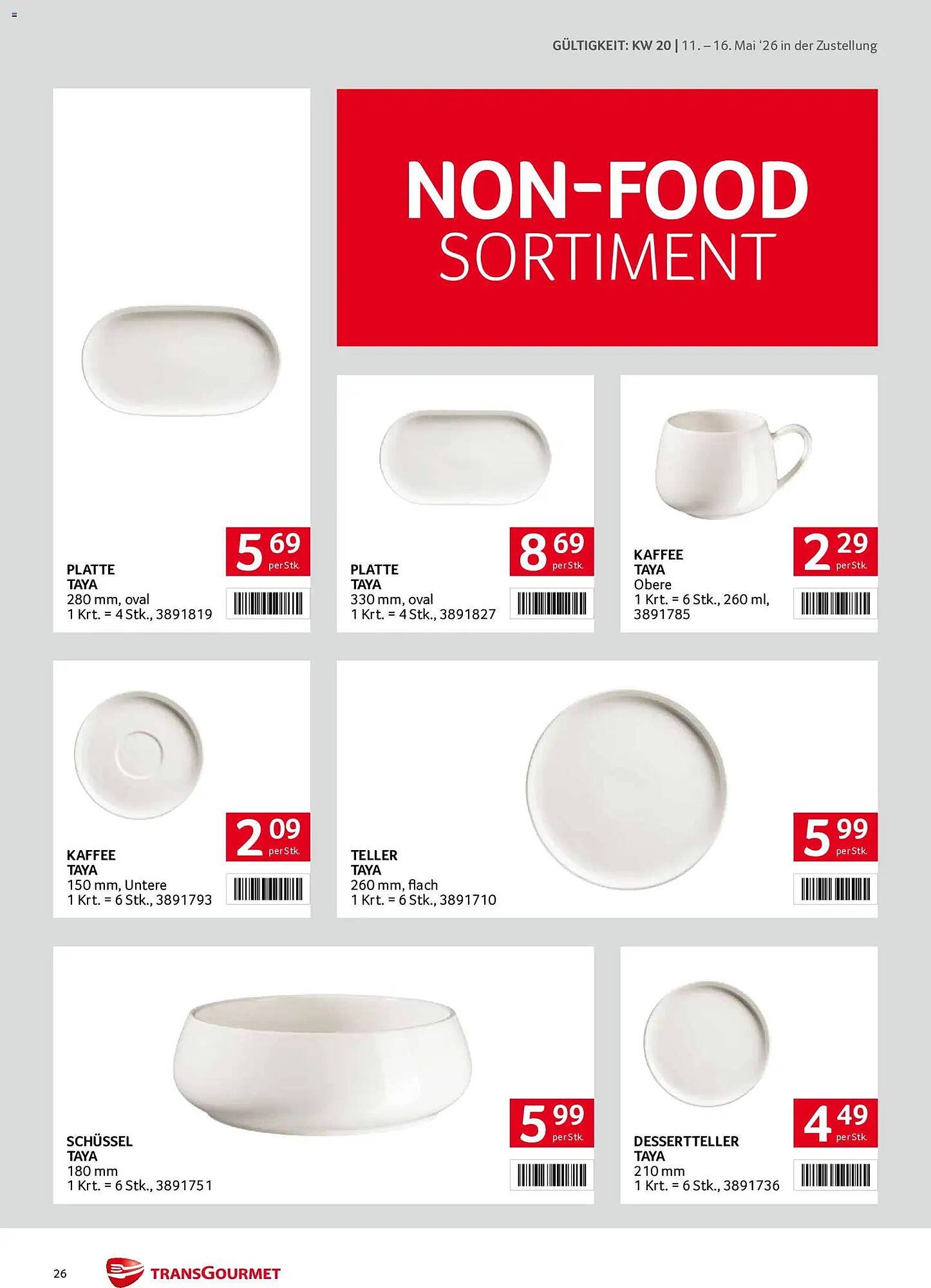 Transgourmet Flugblatt