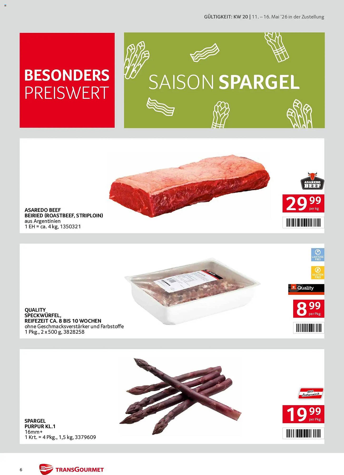 Transgourmet Flugblatt