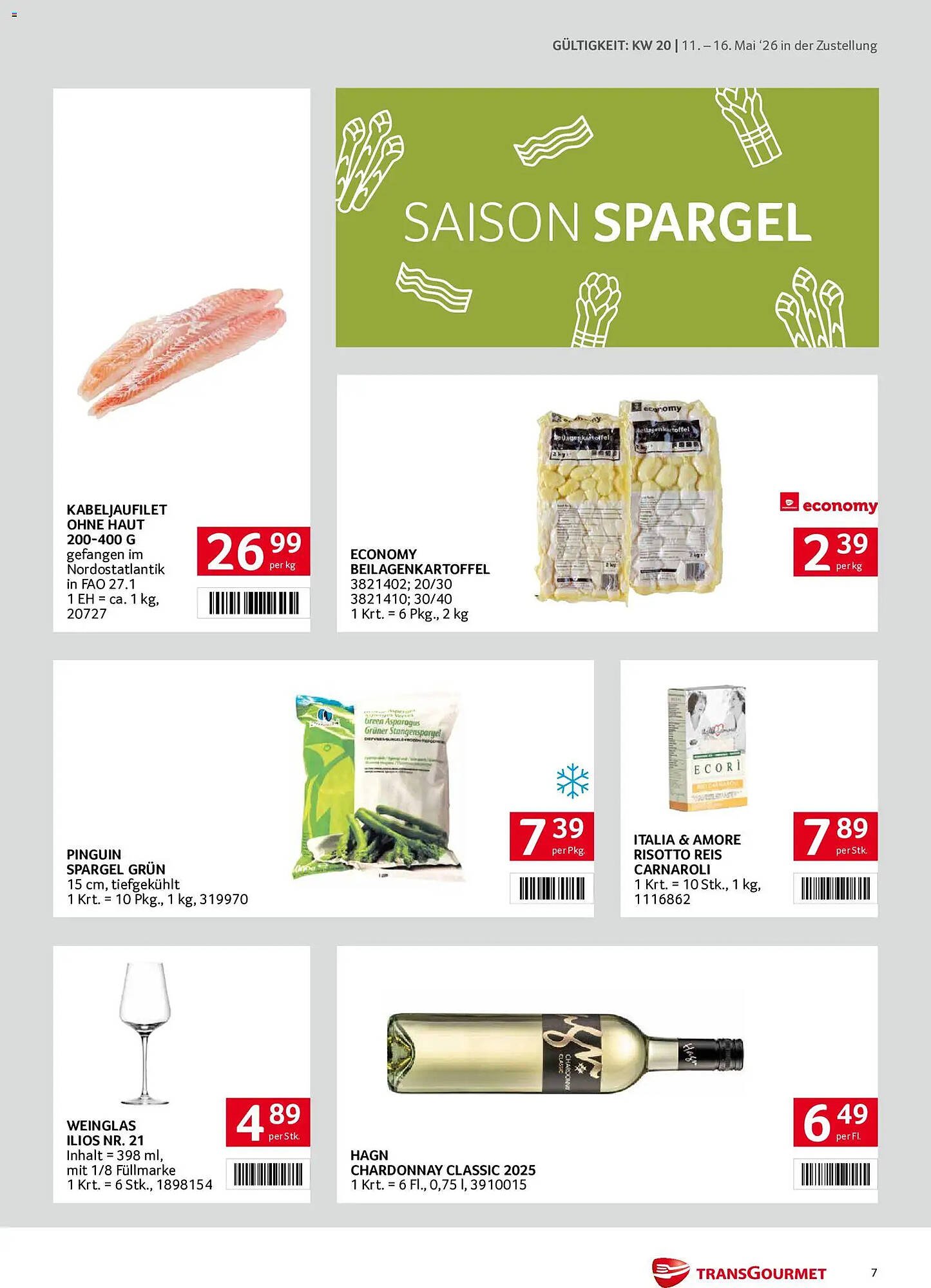 Transgourmet Flugblatt