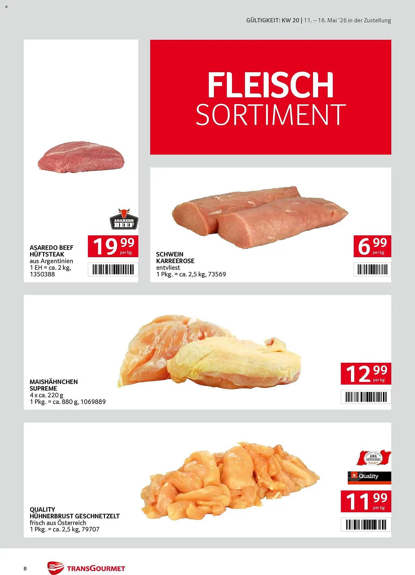 Transgourmet Flugblatt
