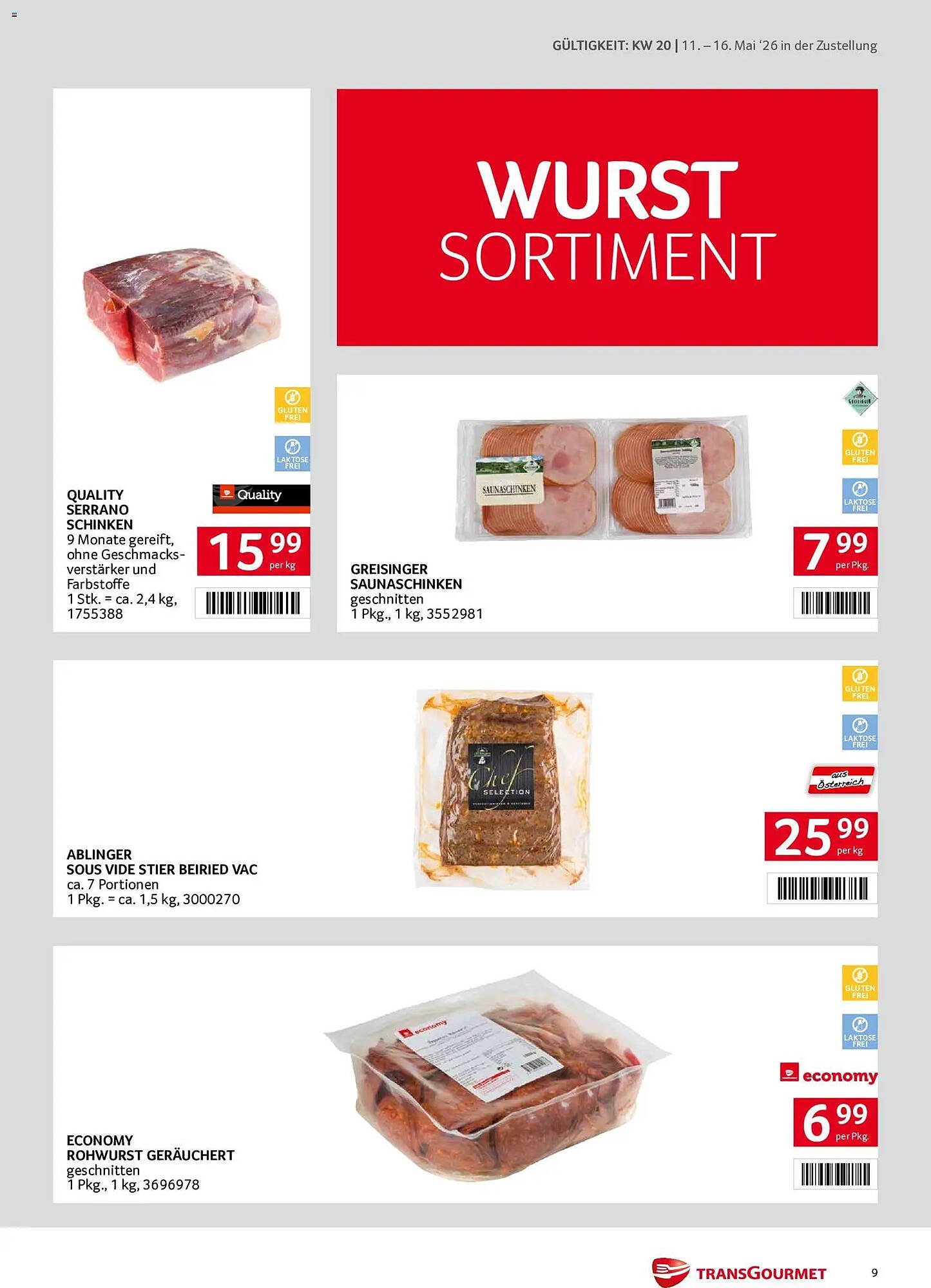 Transgourmet Flugblatt