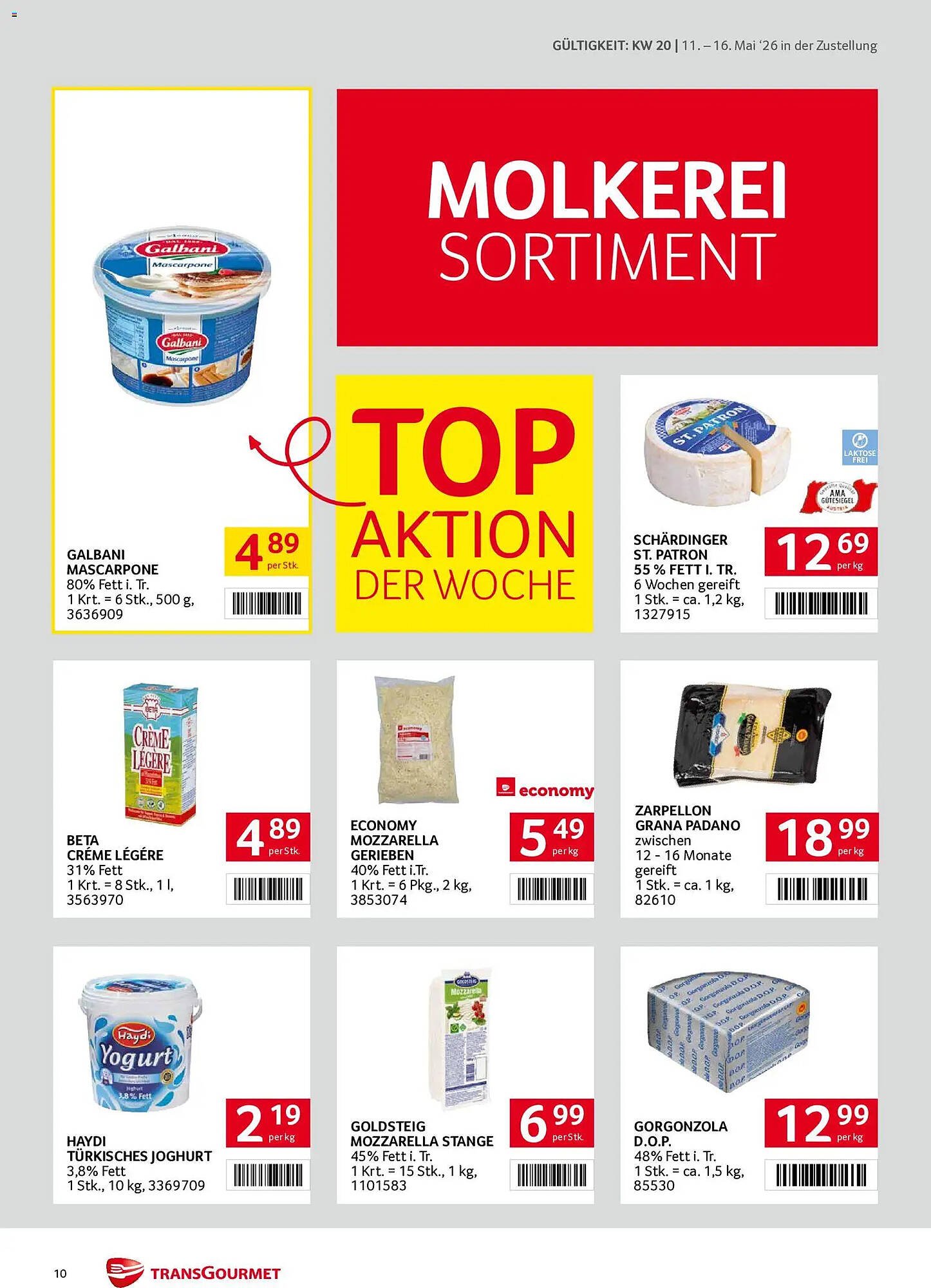 Transgourmet Flugblatt