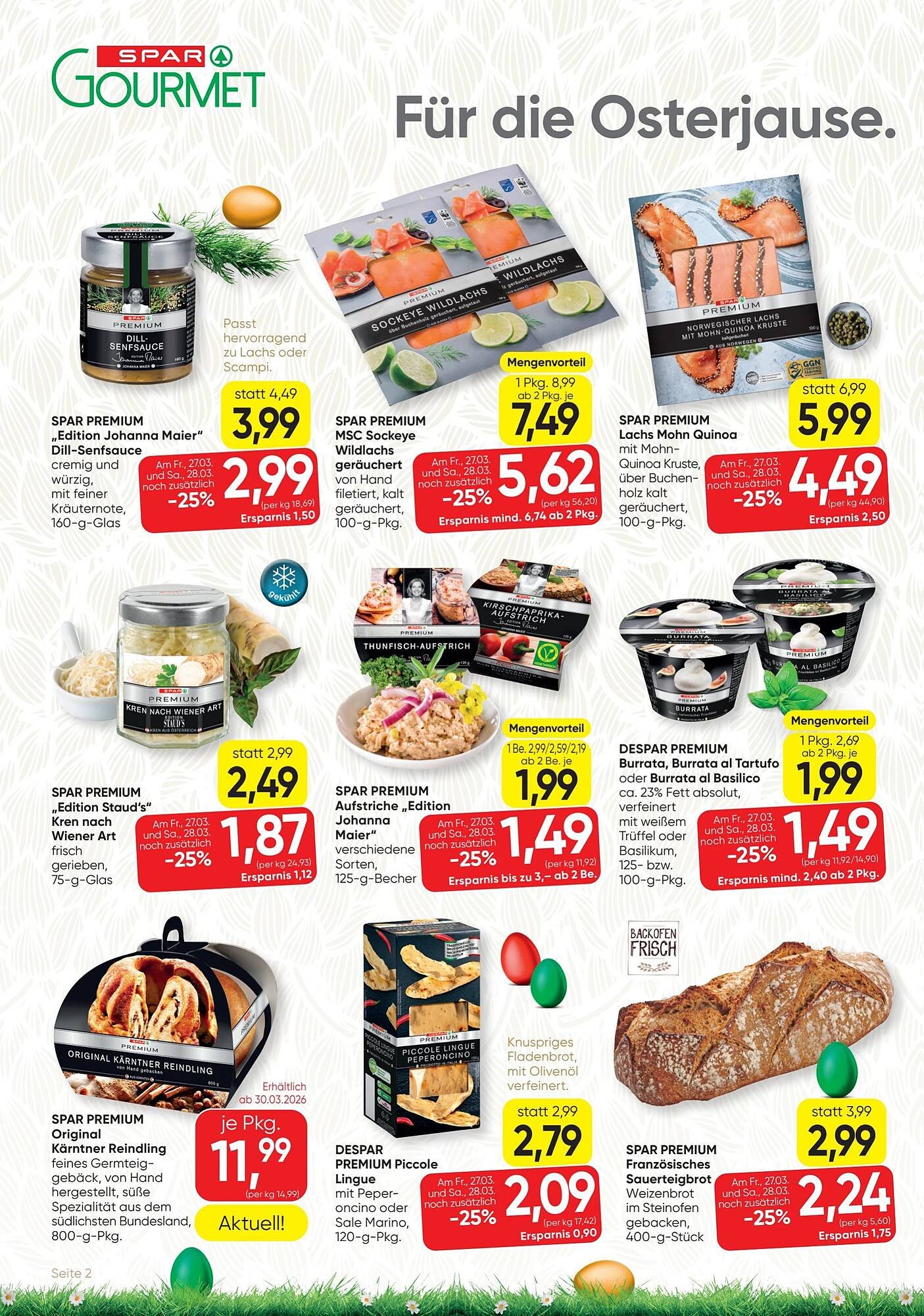 SPAR Gourmet Flugblatt