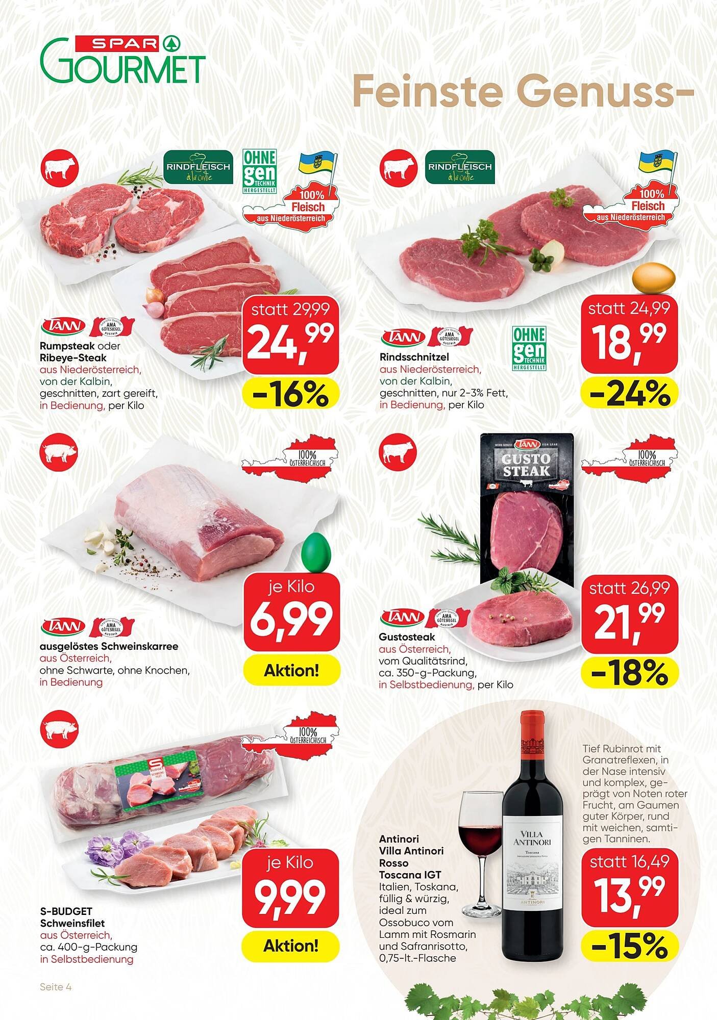 SPAR Gourmet Flugblatt