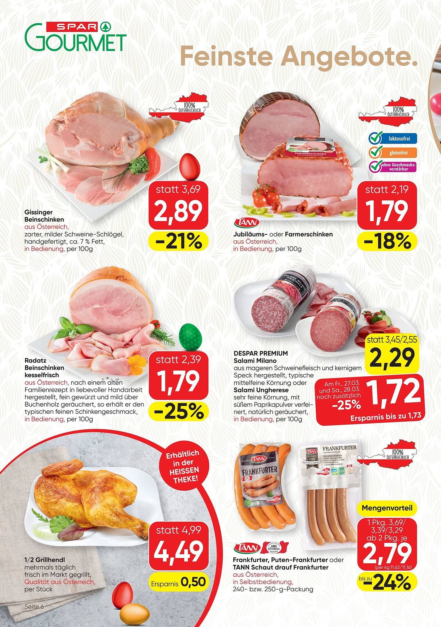 SPAR Gourmet Flugblatt