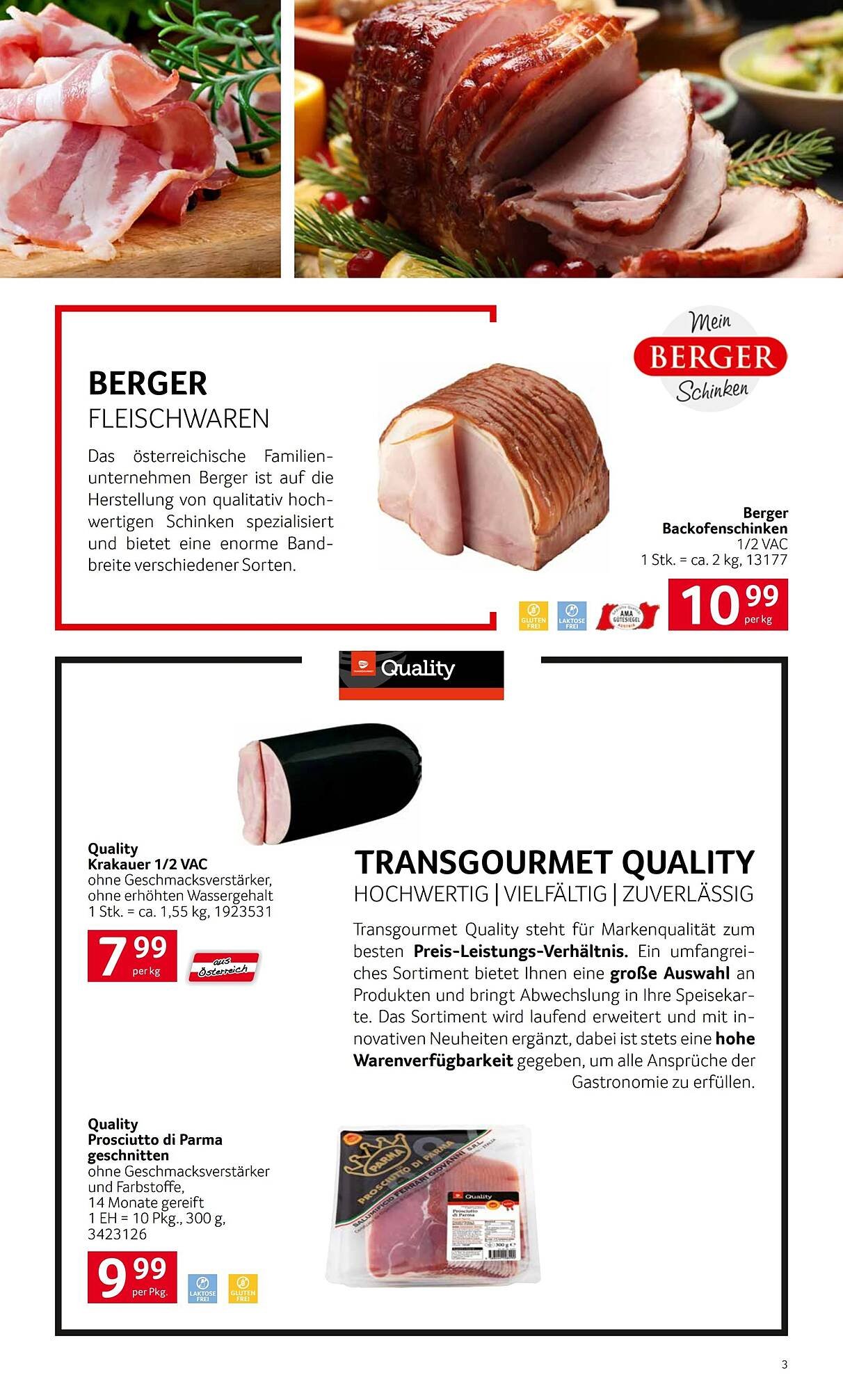 Transgourmet Flugblatt