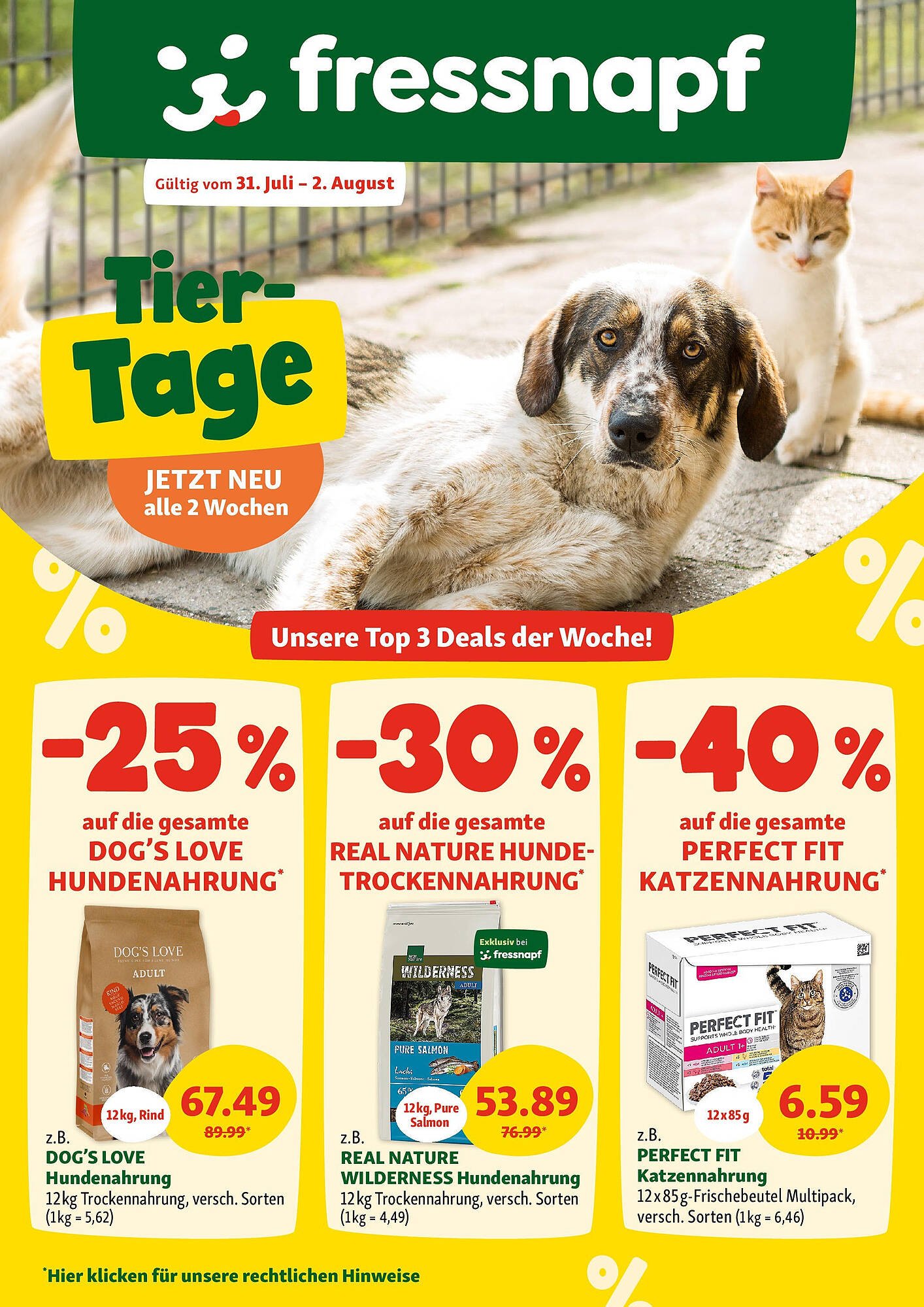 Fressnapf Flugblatt (2025-07-31 - 2025-08-02) | 1