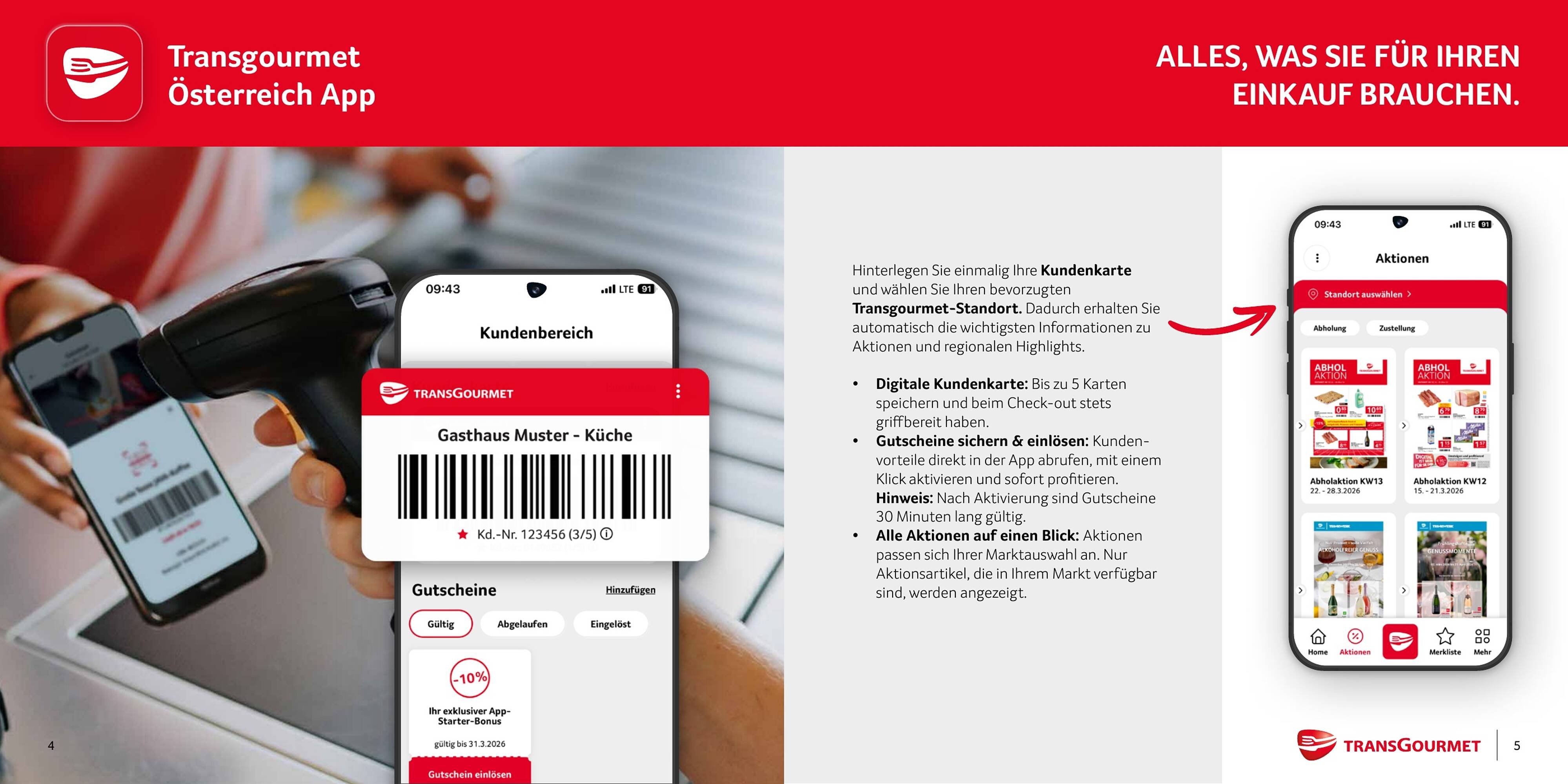 Transgourmet Flugblatt