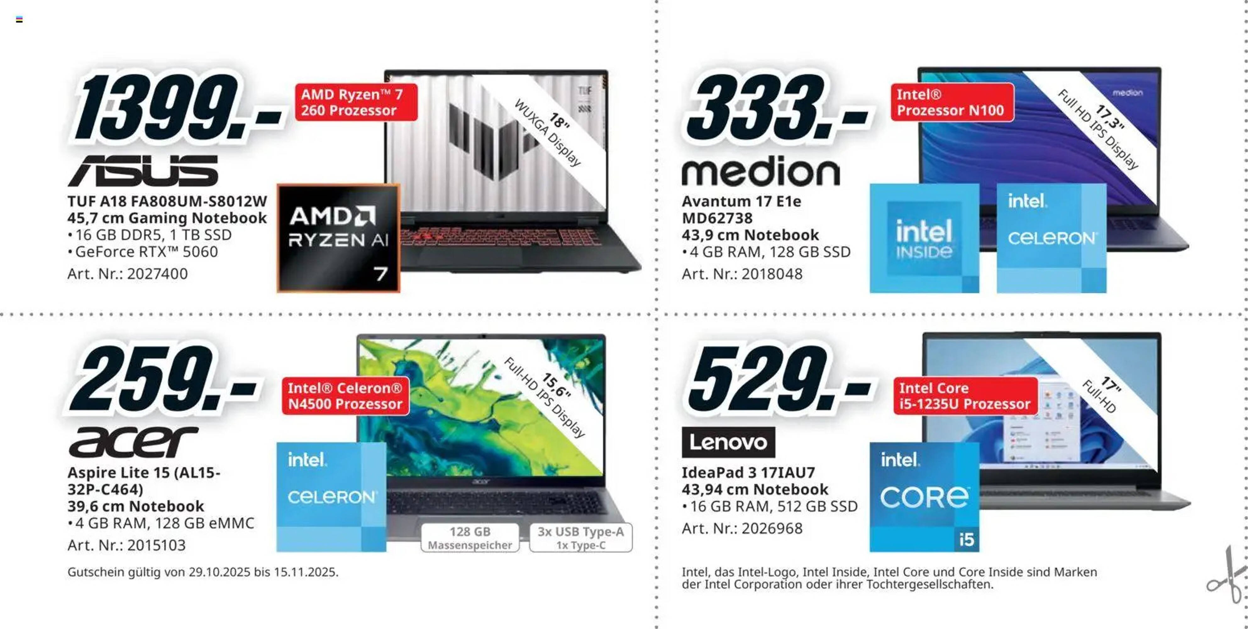 Media Markt Prospekt (2025-10-29 - 2025-11-15) | 36