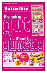 Sutterlüty Flugblatt