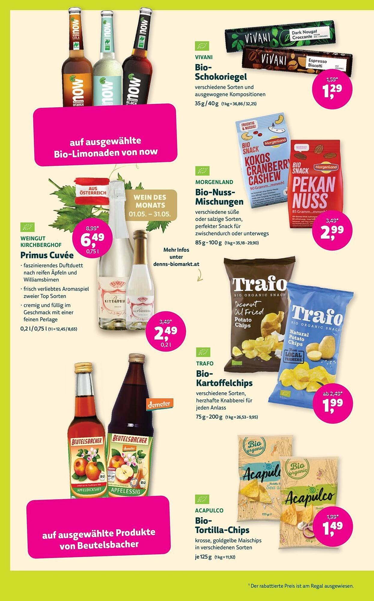 Denn's Biomarkt Flugblatt