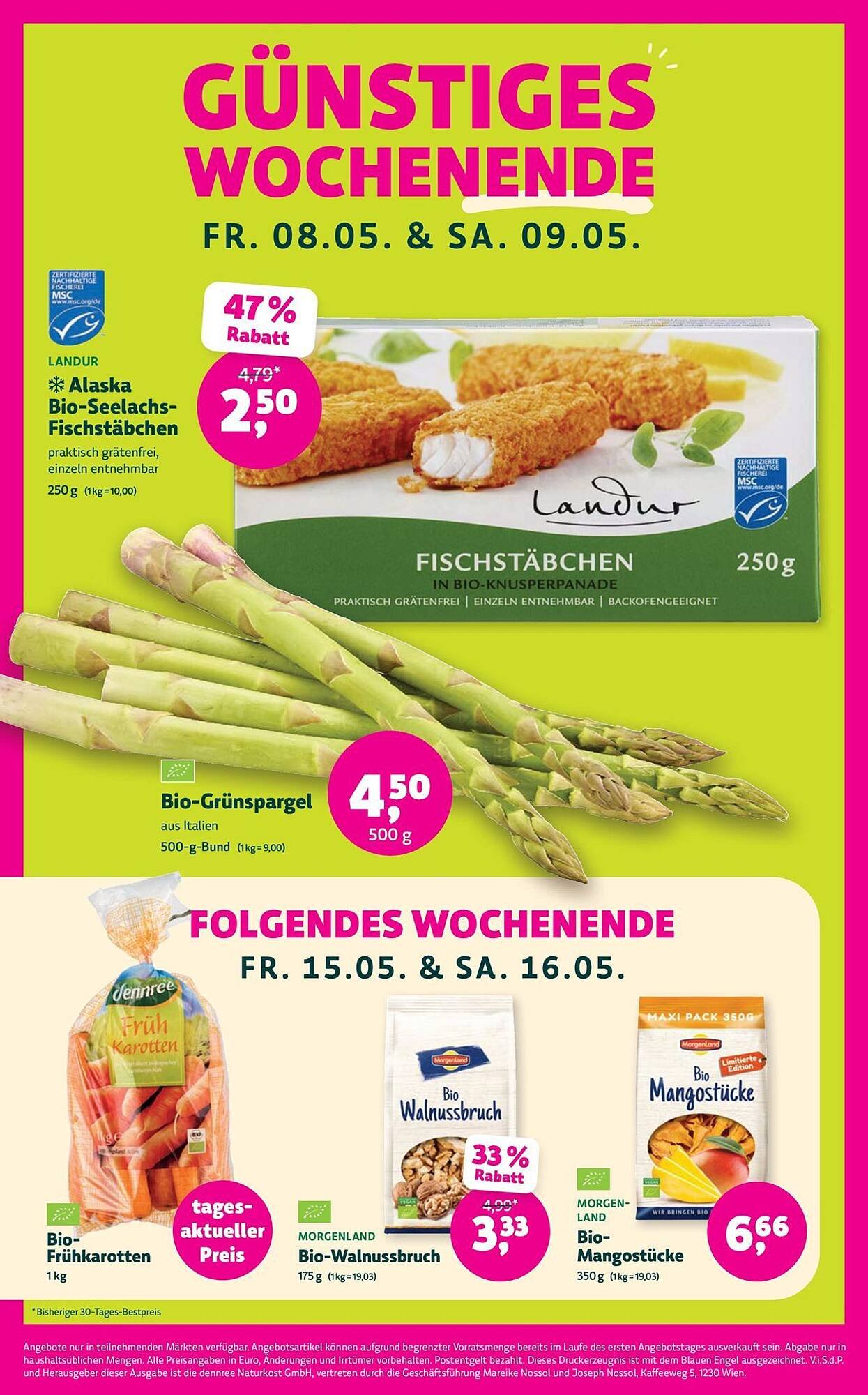 Denn's Biomarkt Flugblatt