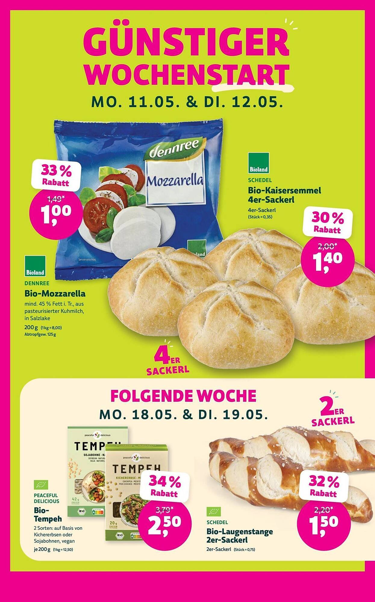 Denn's Biomarkt Flugblatt