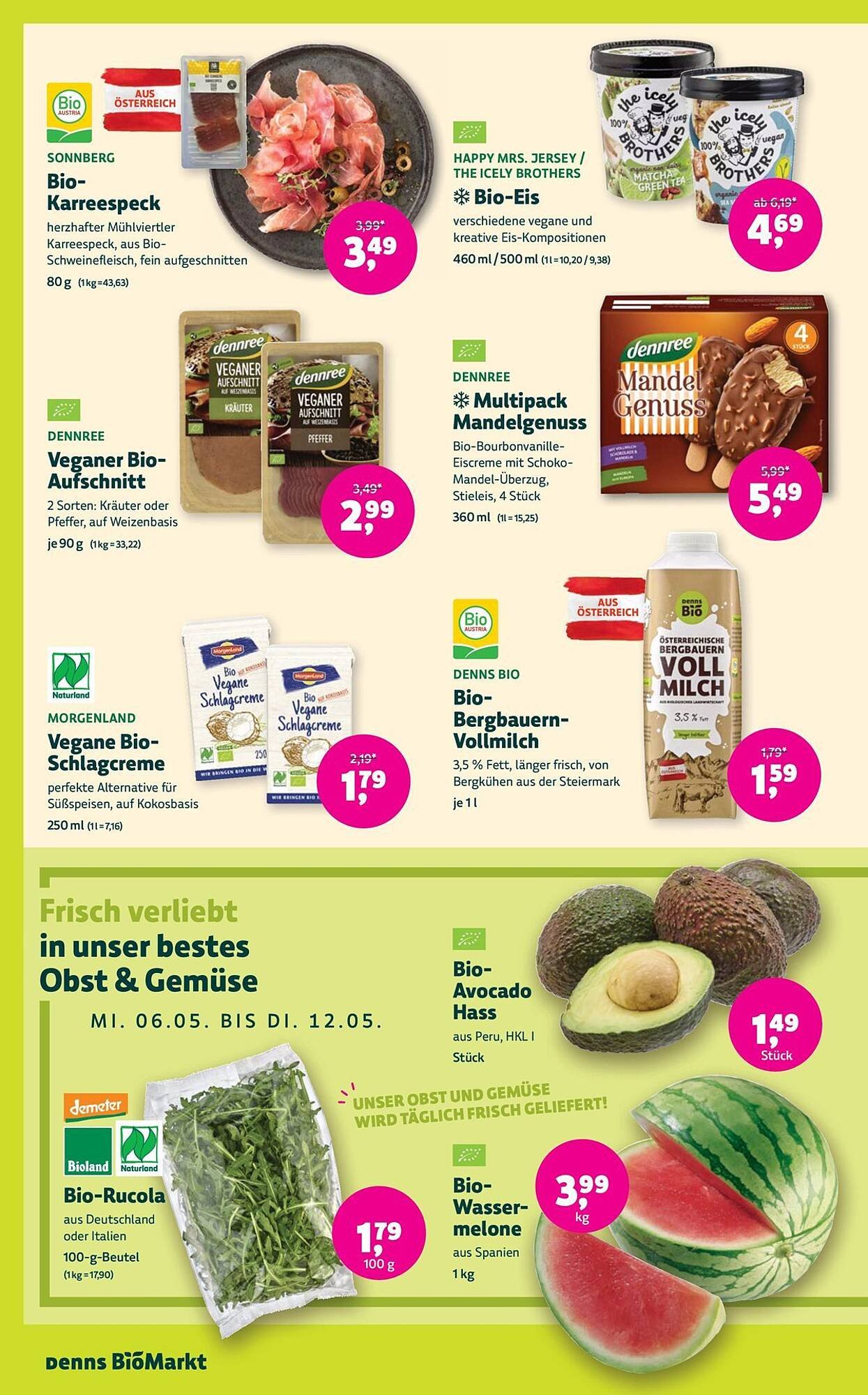 Denn's Biomarkt Flugblatt