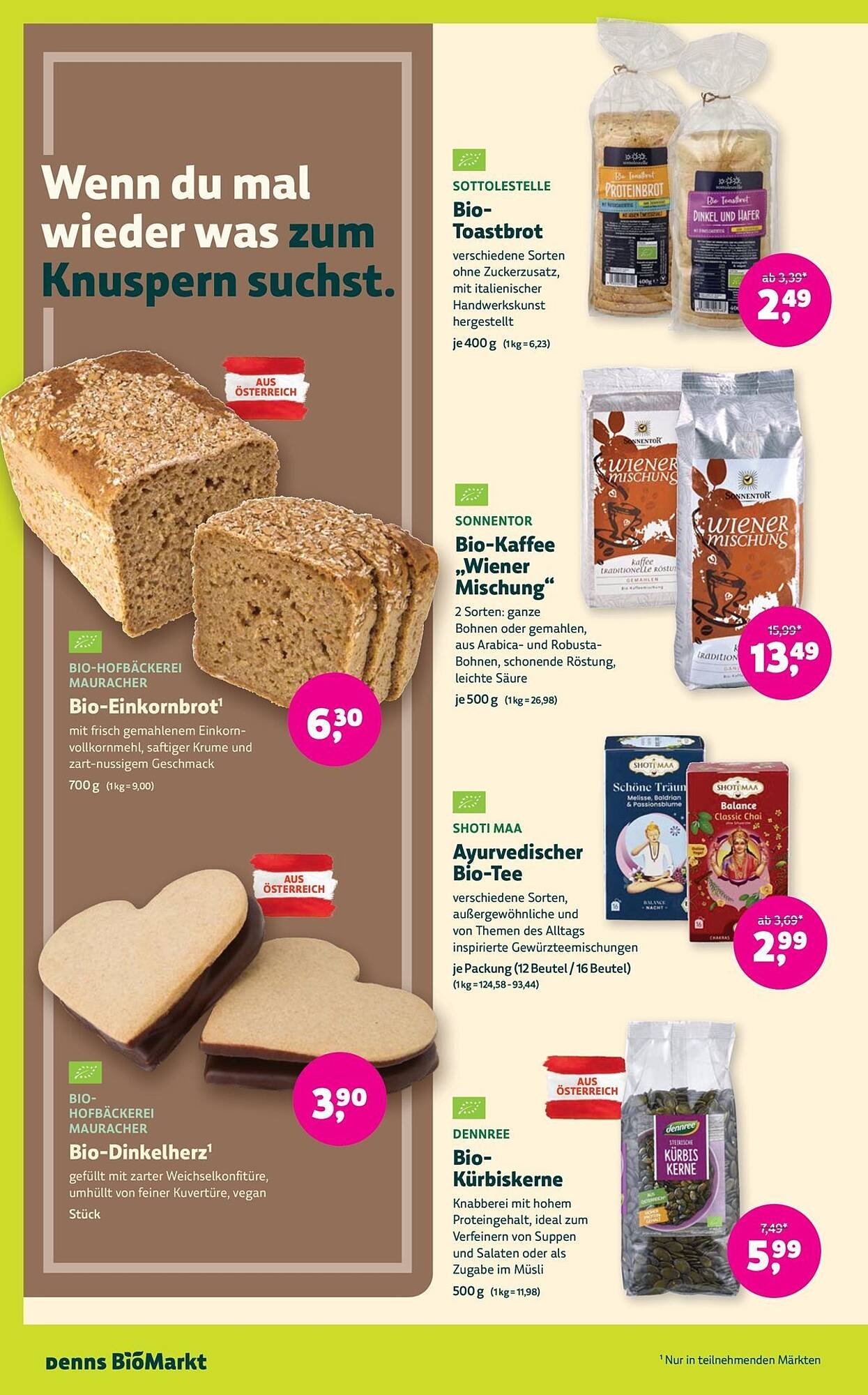 Denn's Biomarkt Flugblatt