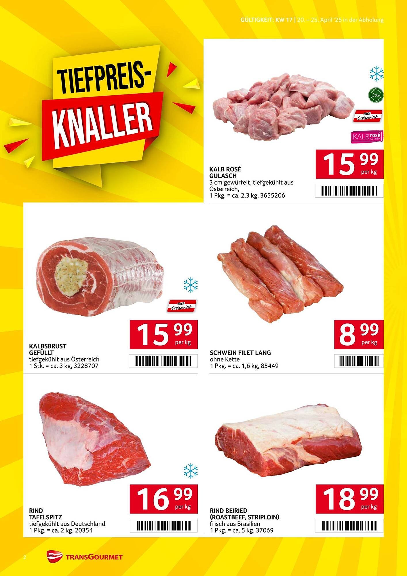 Transgourmet Flugblatt