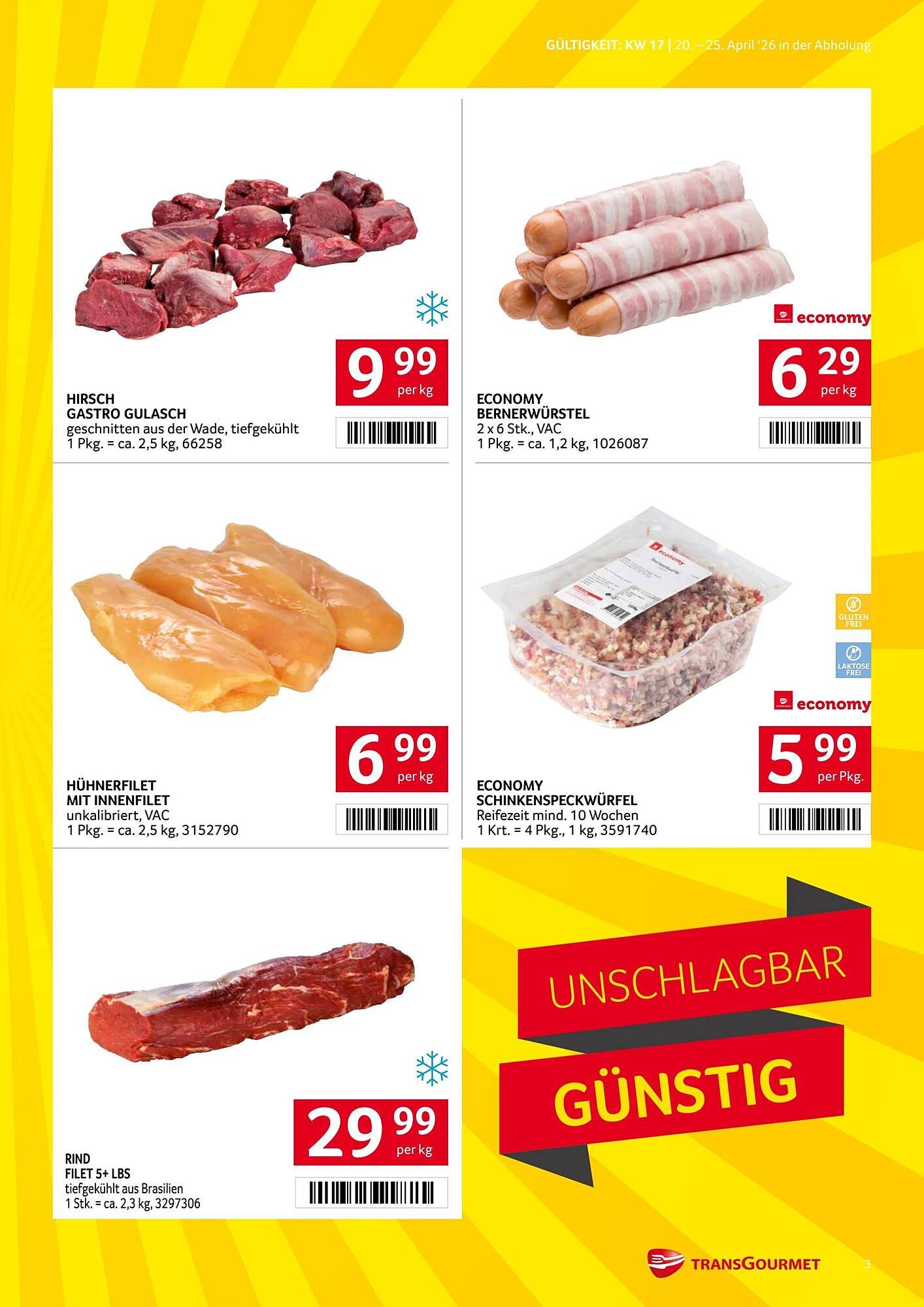 Transgourmet Flugblatt