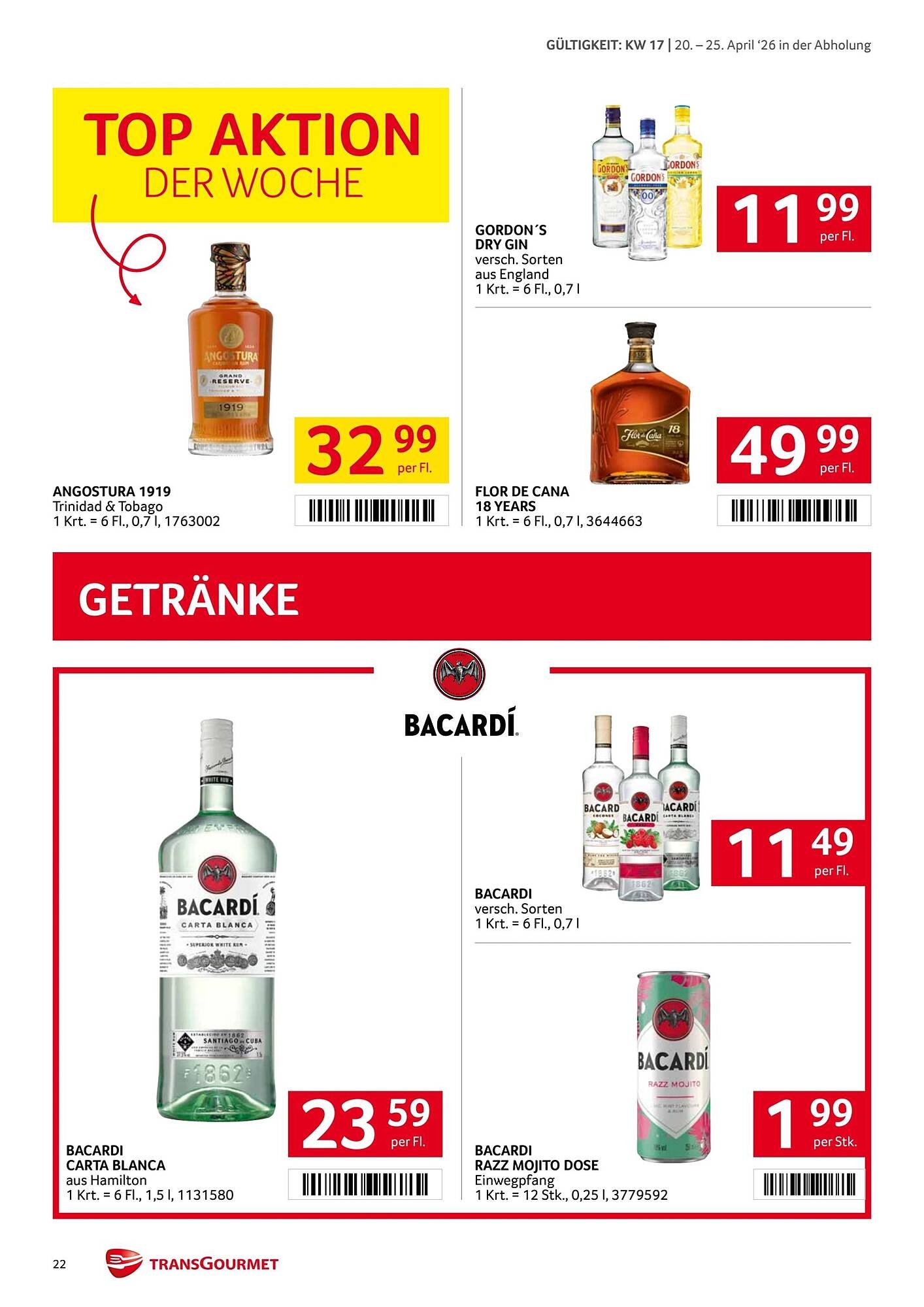 Transgourmet Flugblatt