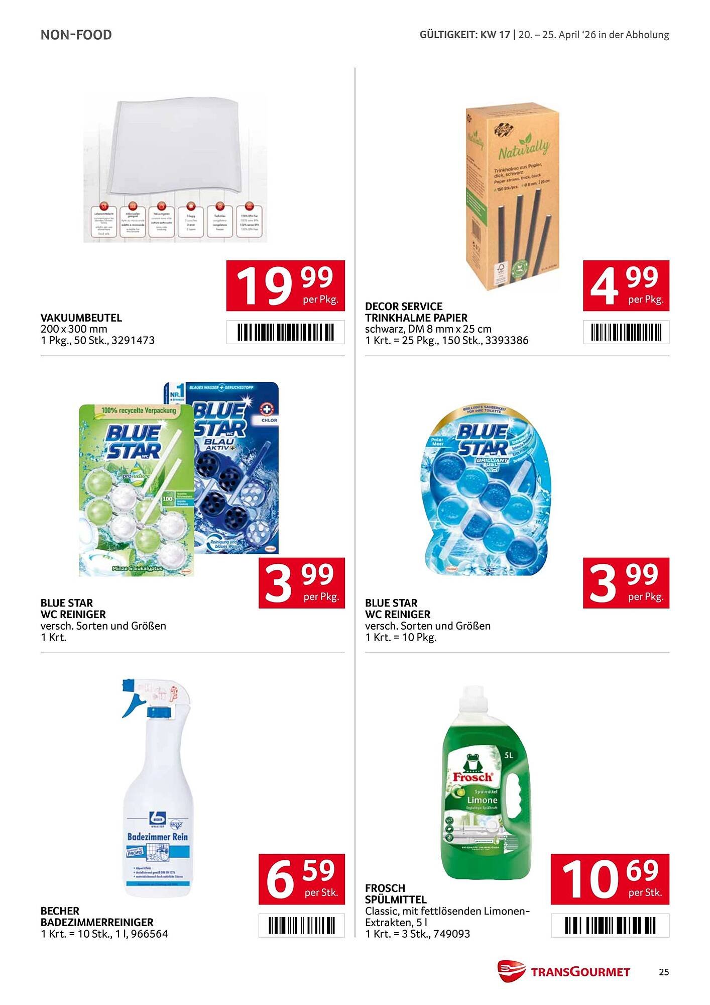 Transgourmet Flugblatt