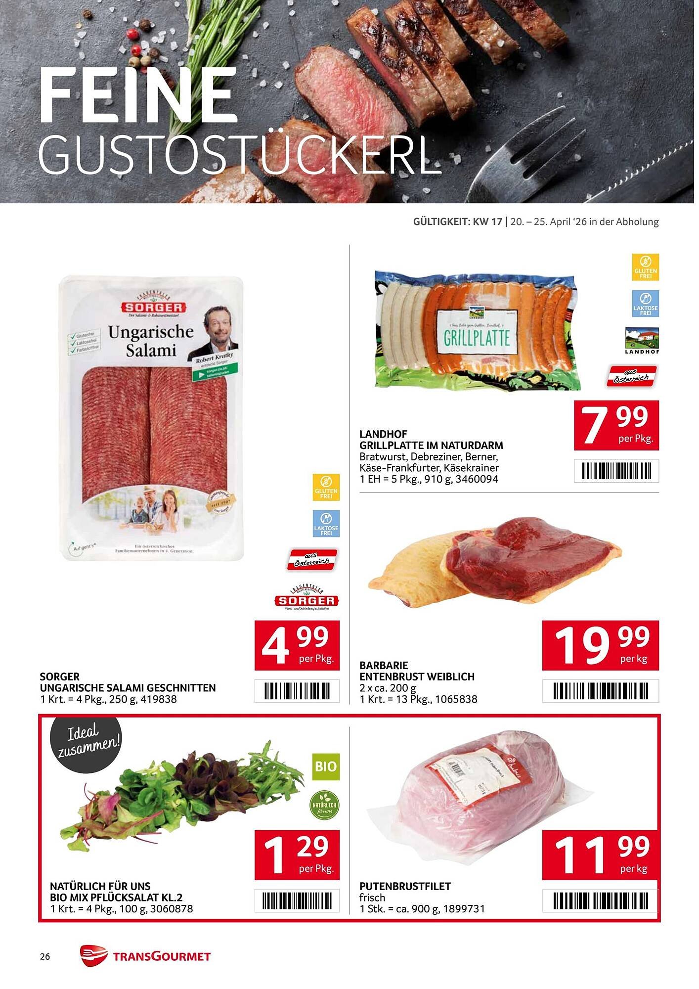 Transgourmet Flugblatt