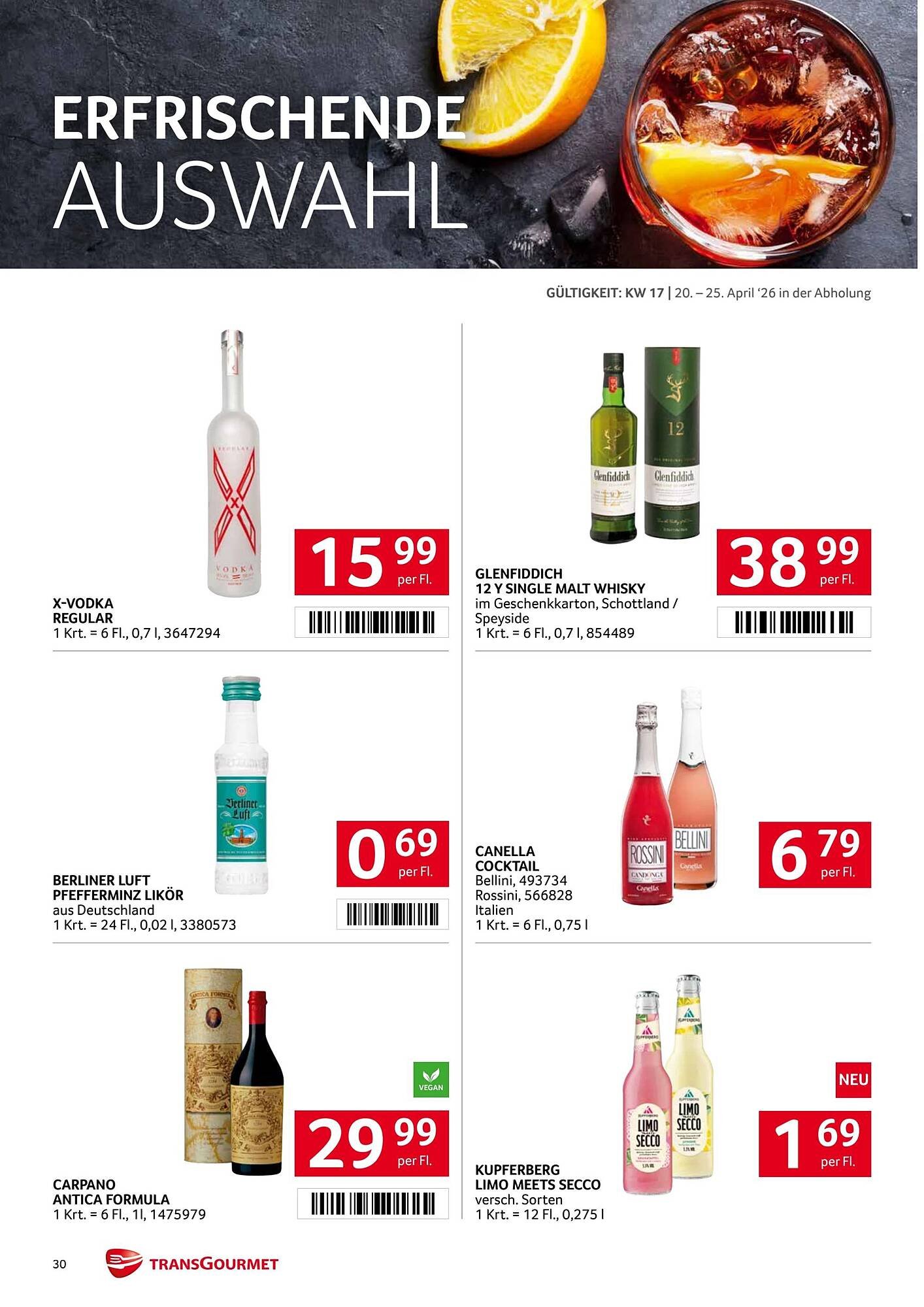 Transgourmet Flugblatt