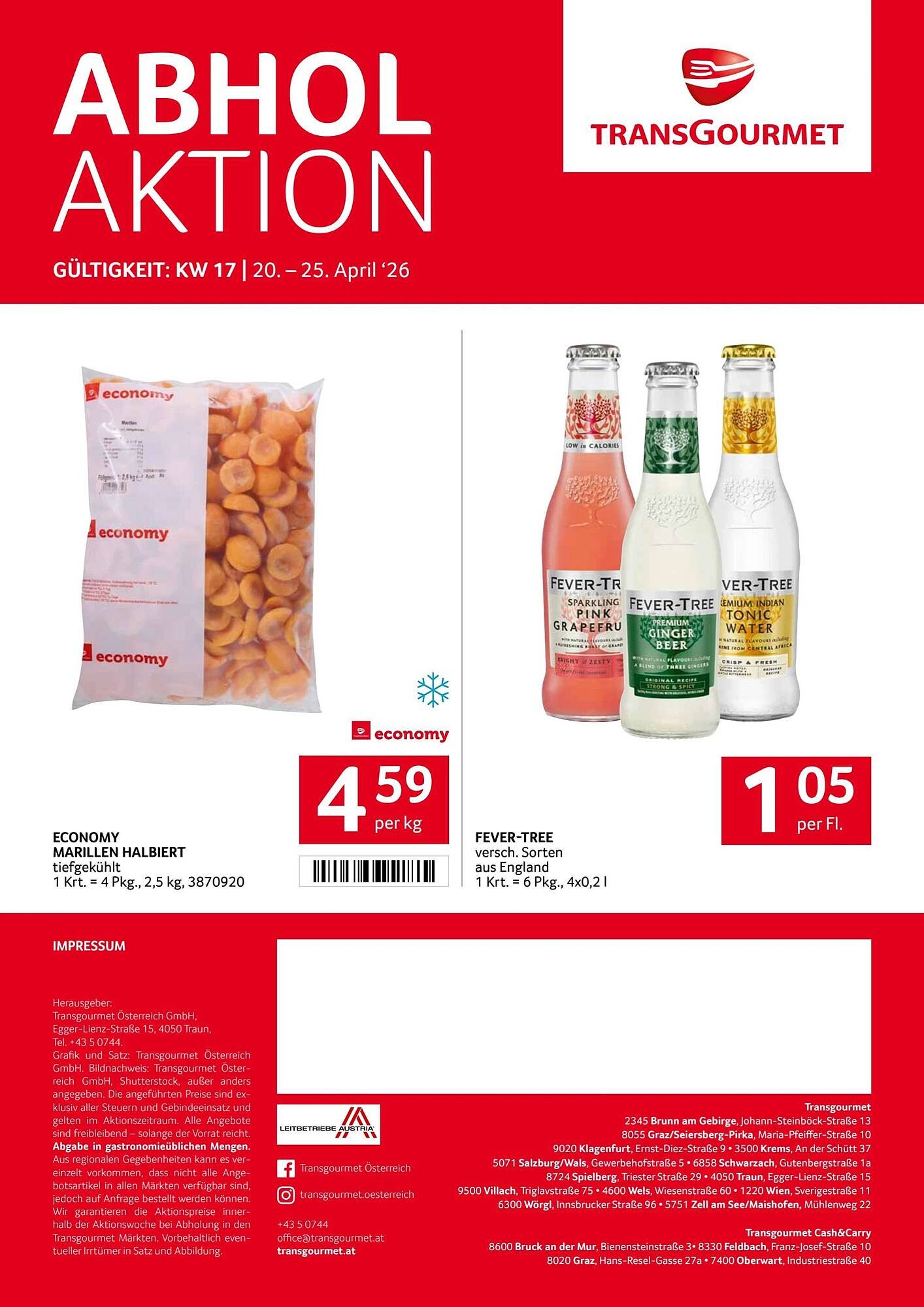 Transgourmet Flugblatt