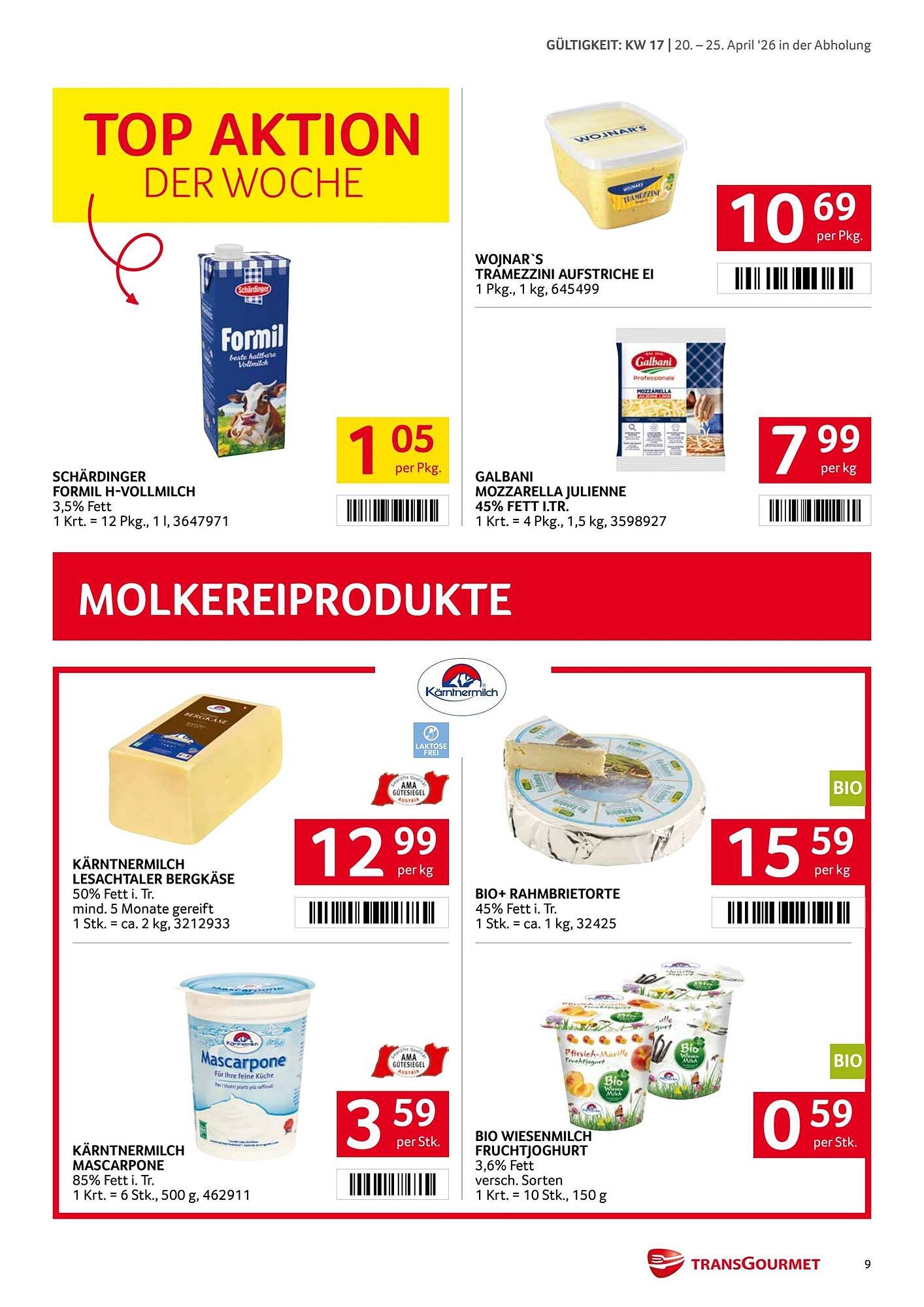 Transgourmet Flugblatt