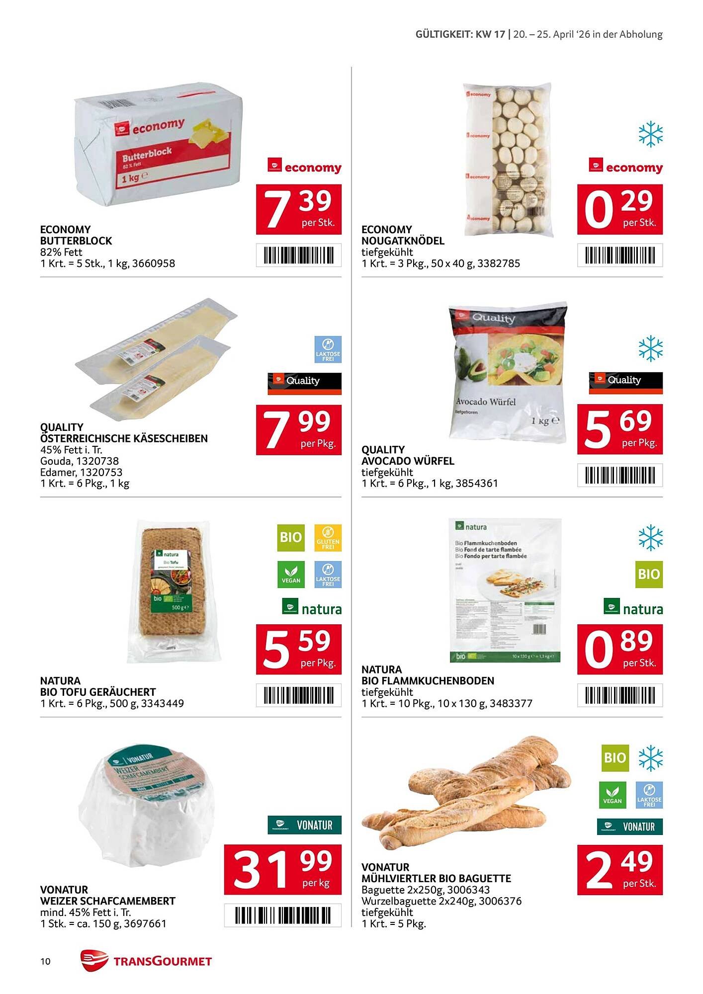 Transgourmet Flugblatt