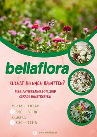 Bellaflora Flugblatt