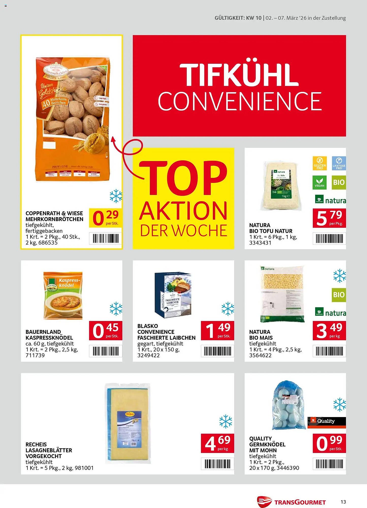 Transgourmet Flugblatt