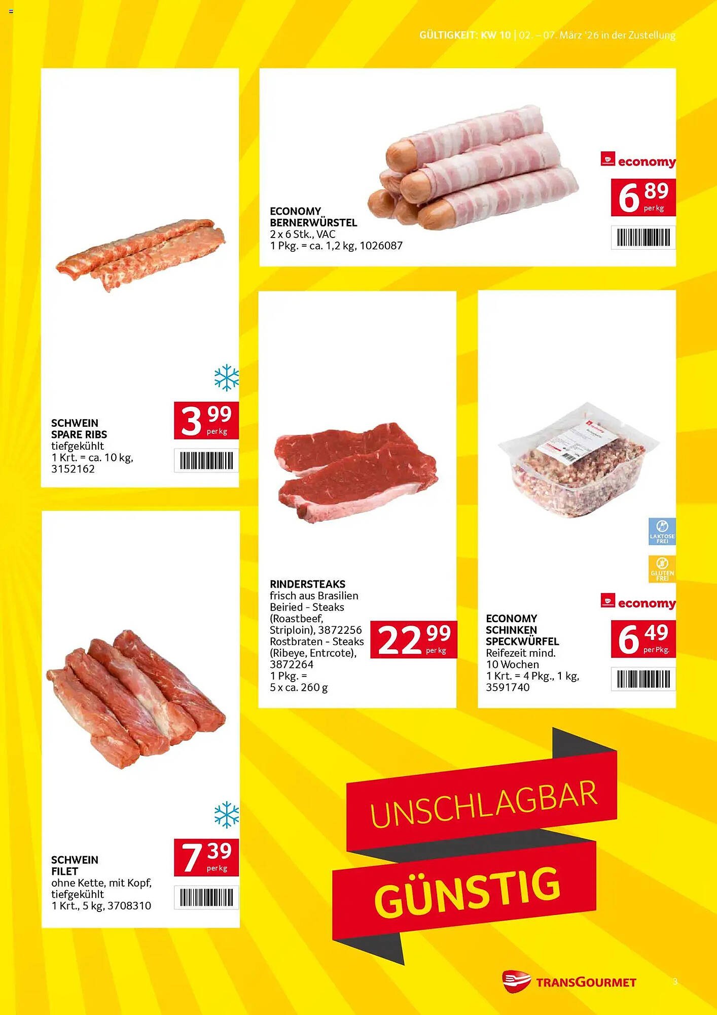 Transgourmet Flugblatt