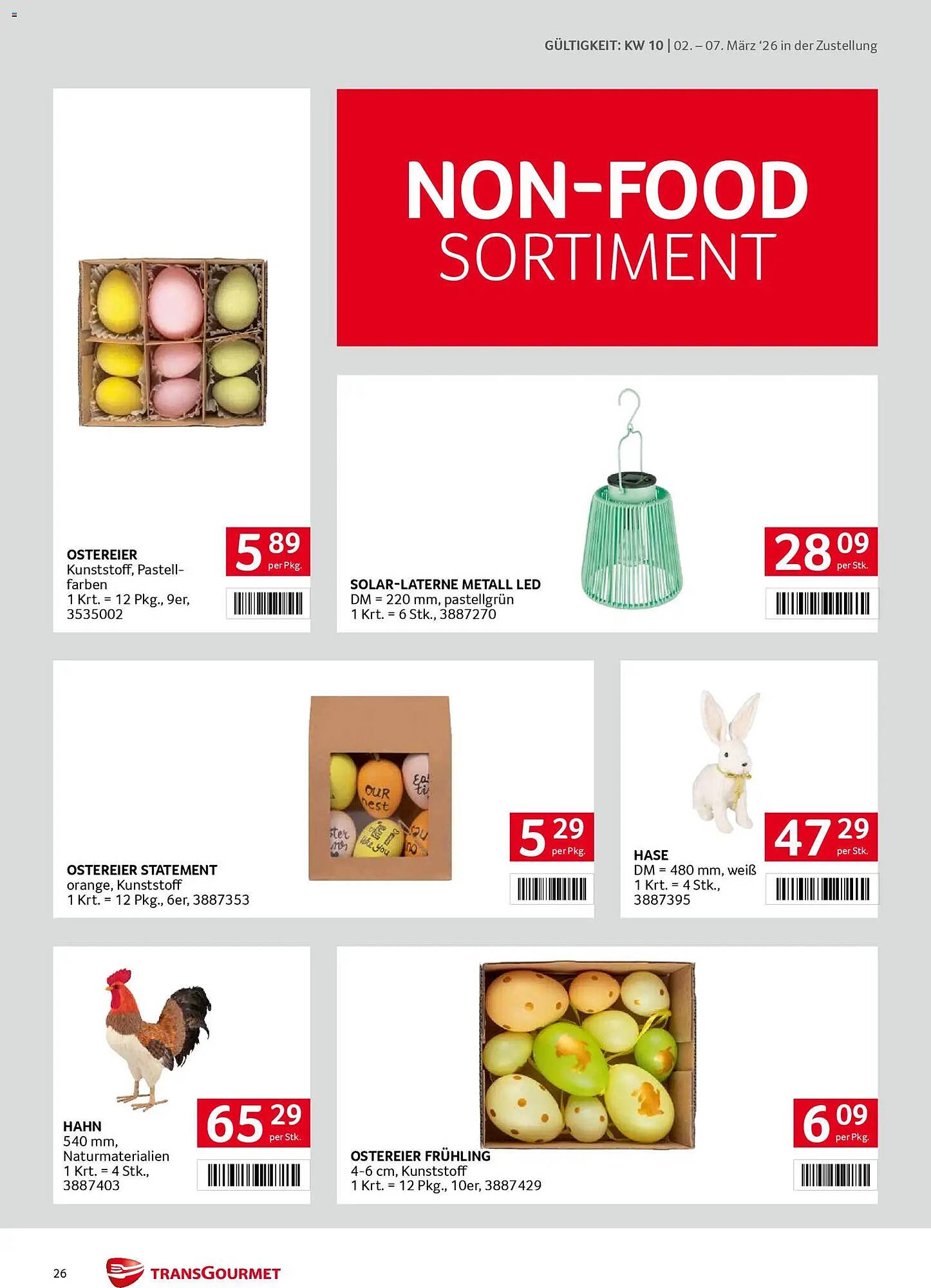 Transgourmet Flugblatt