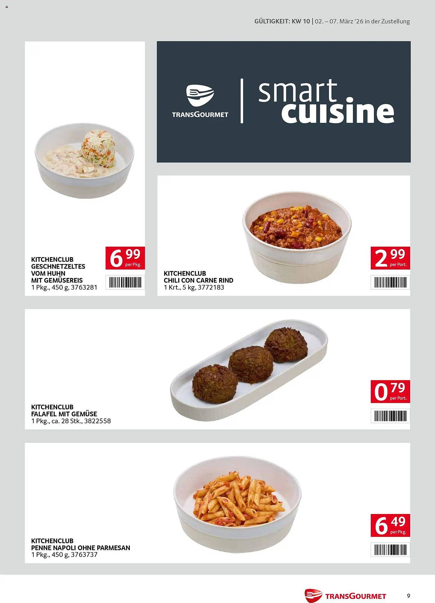 Transgourmet Flugblatt