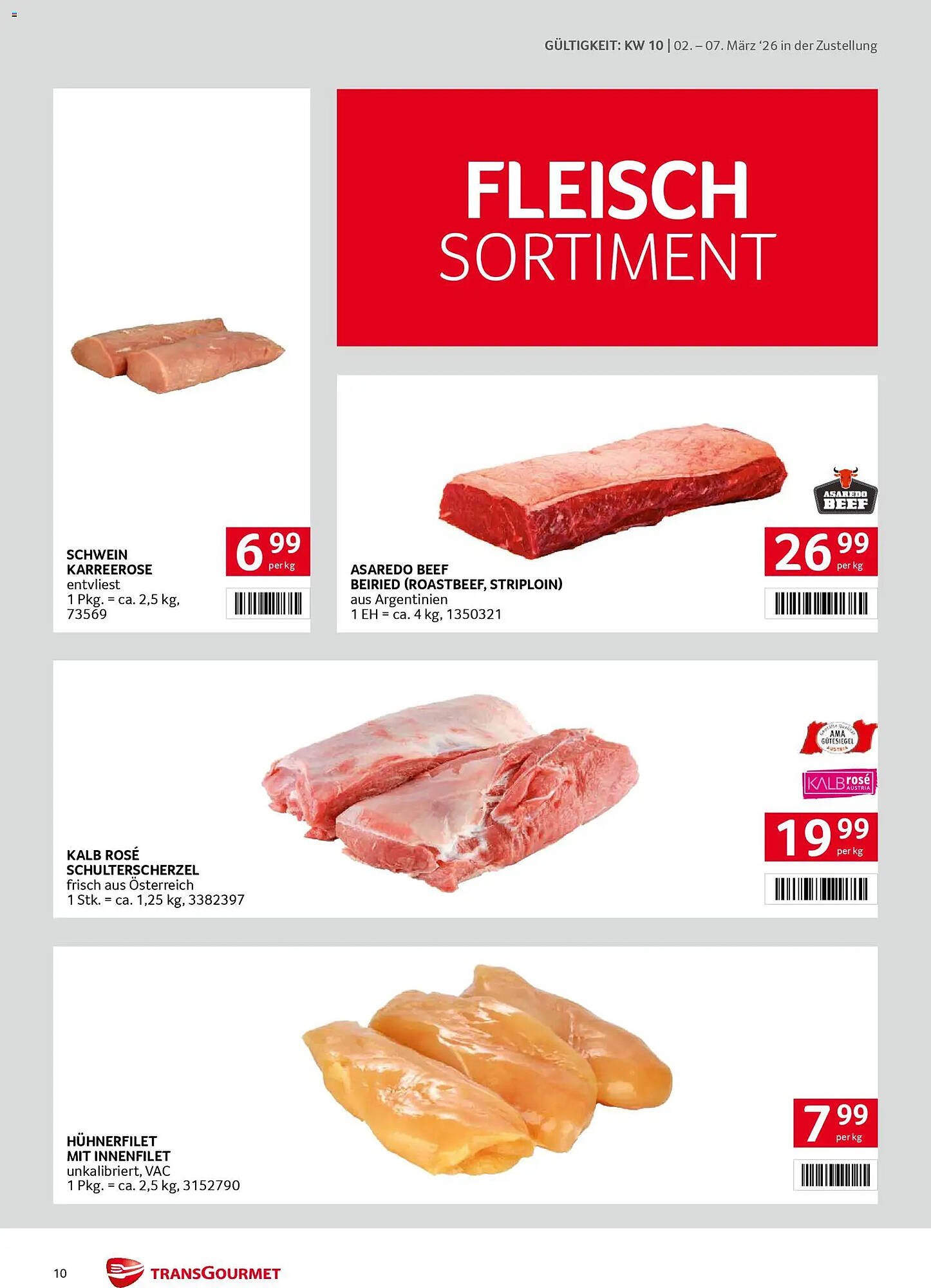 Transgourmet Flugblatt