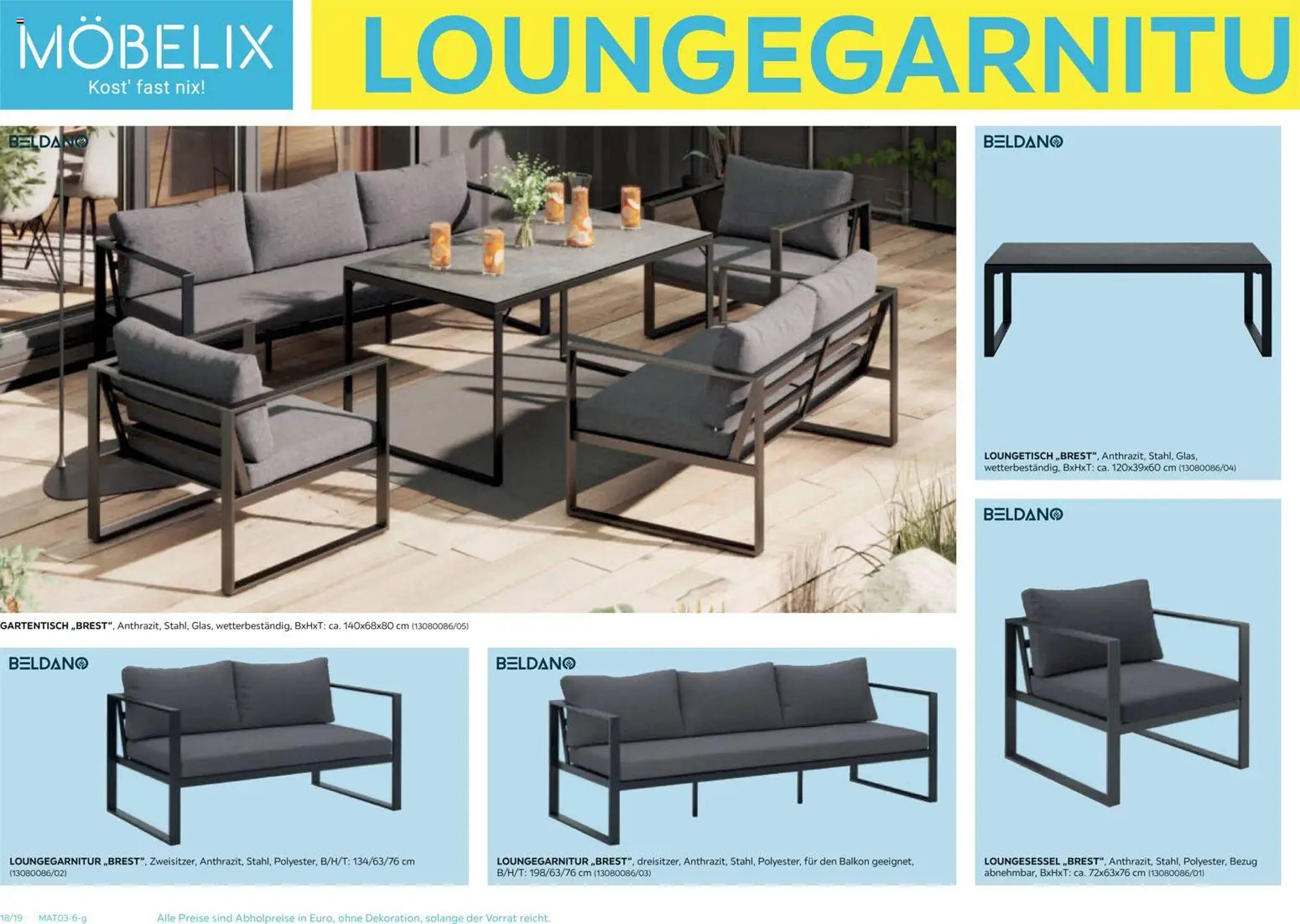 Möbelix Prospekt (2026-03-16 - 2026-09-30) | 18