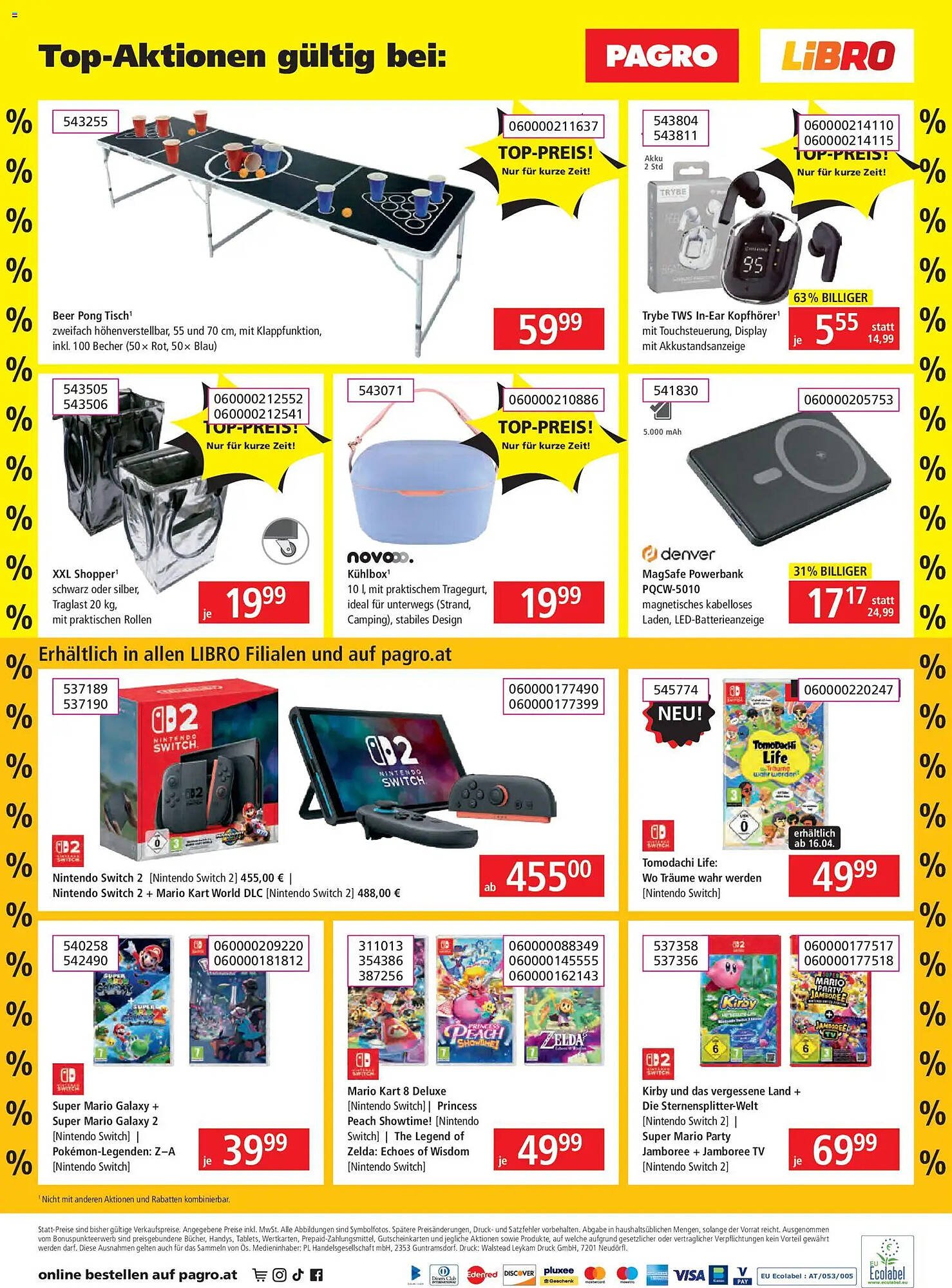 Pagro Diskont Flugblatt