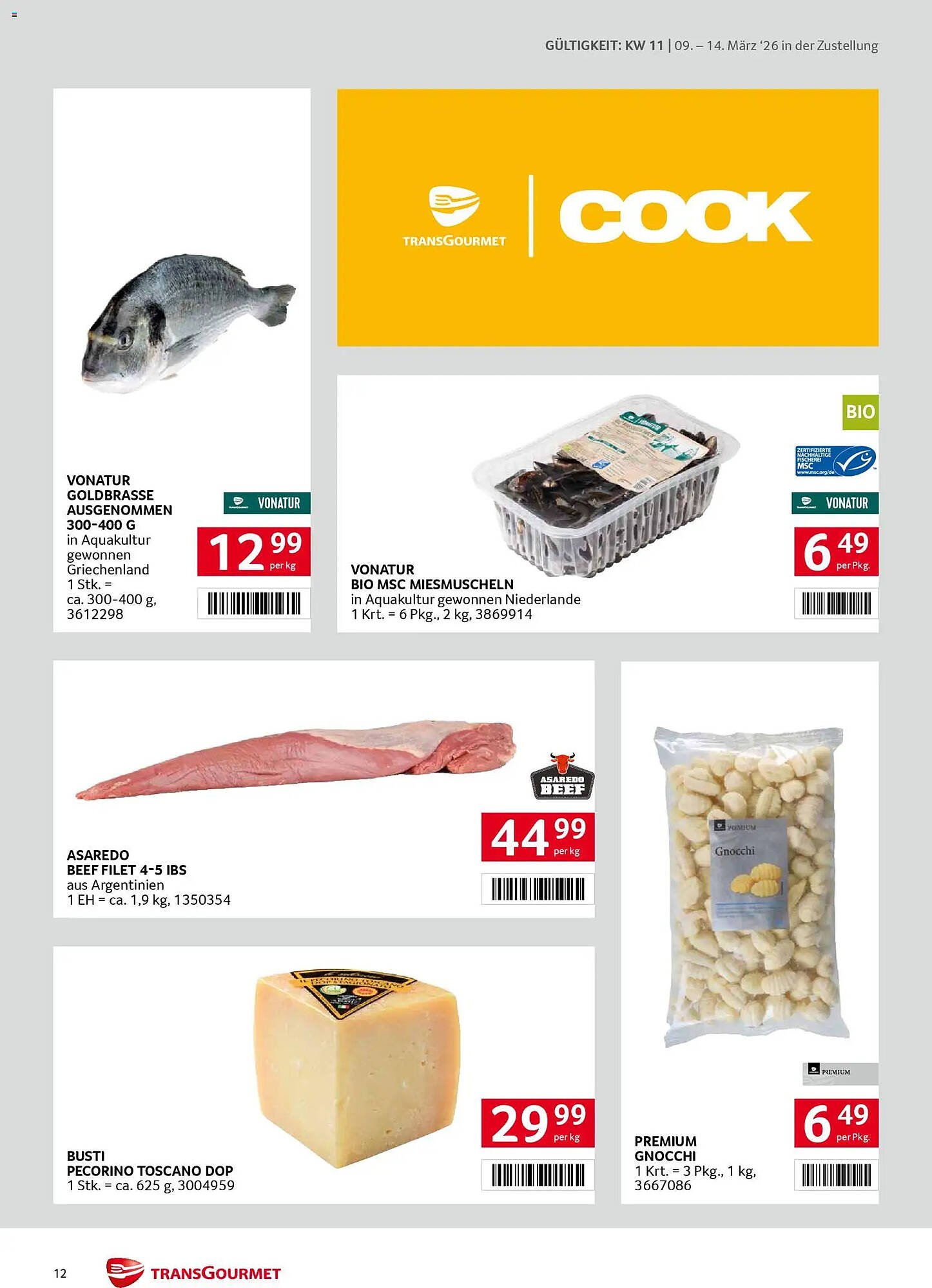 Transgourmet Flugblatt