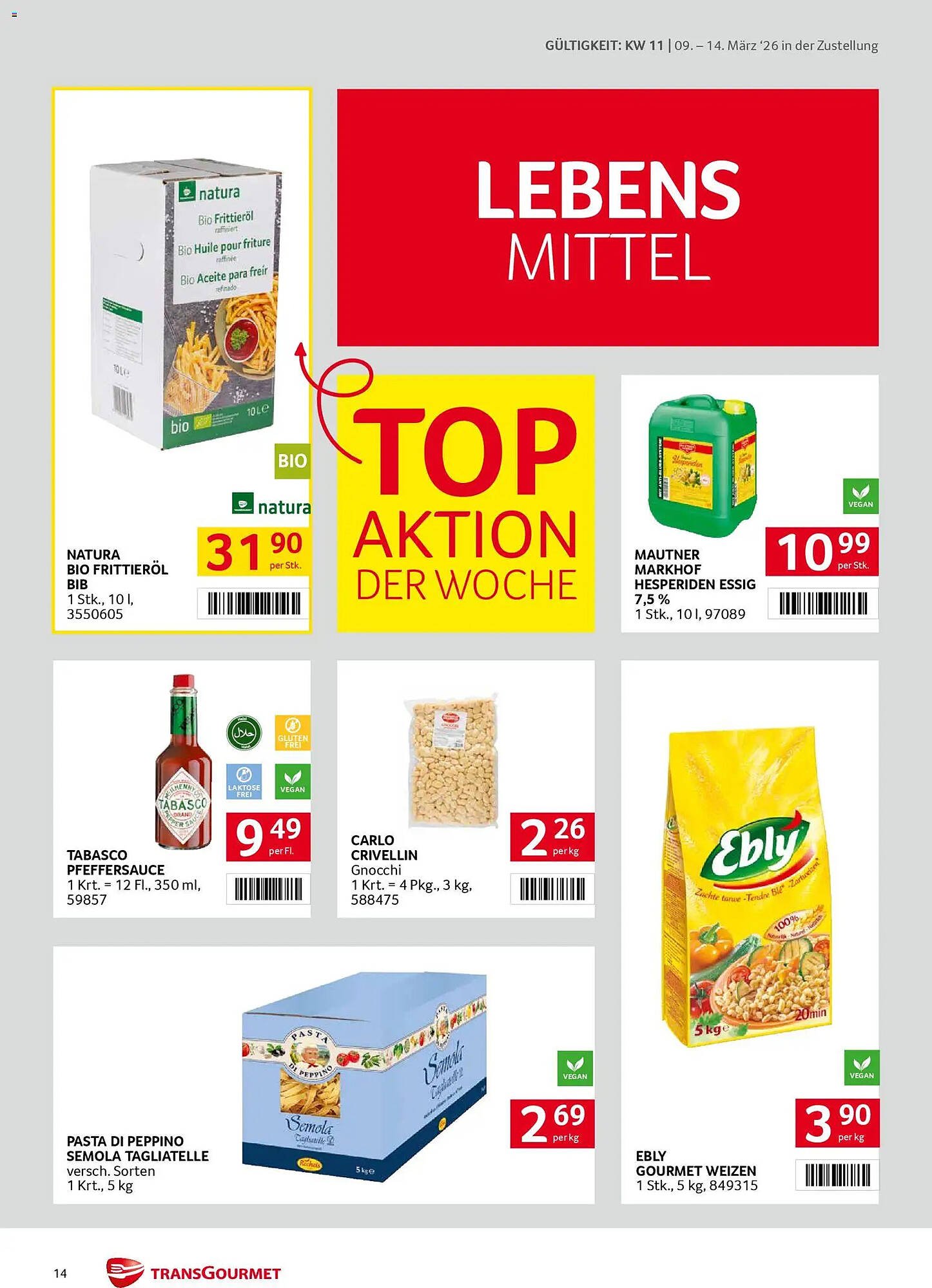 Transgourmet Flugblatt