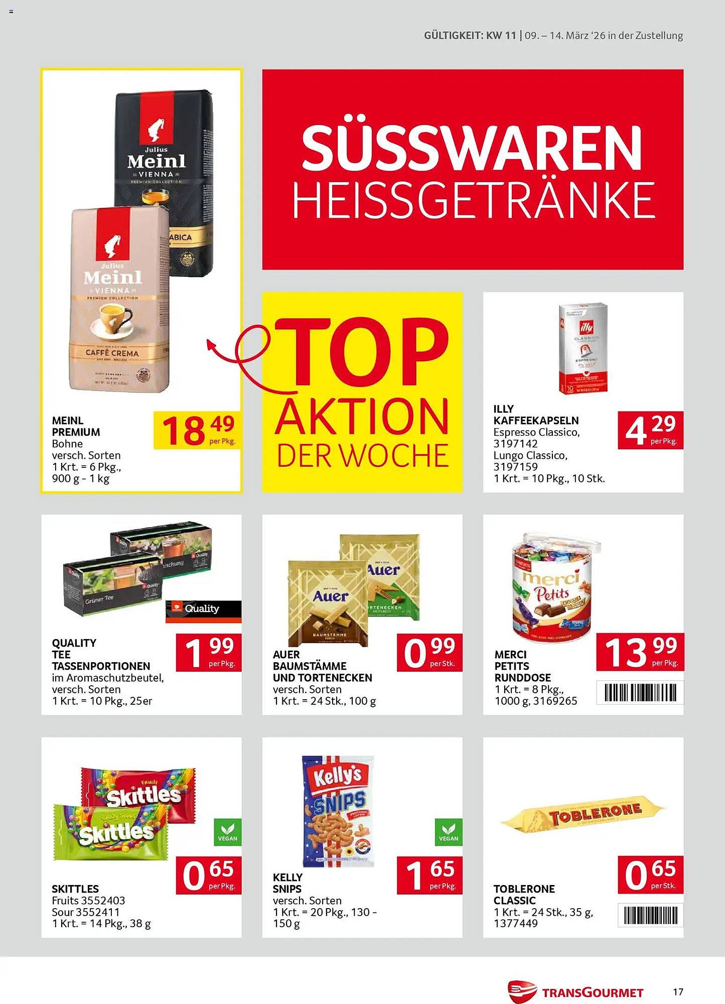 Transgourmet Flugblatt