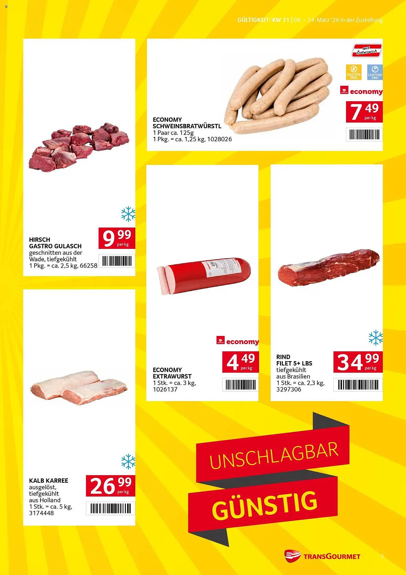 Transgourmet Flugblatt