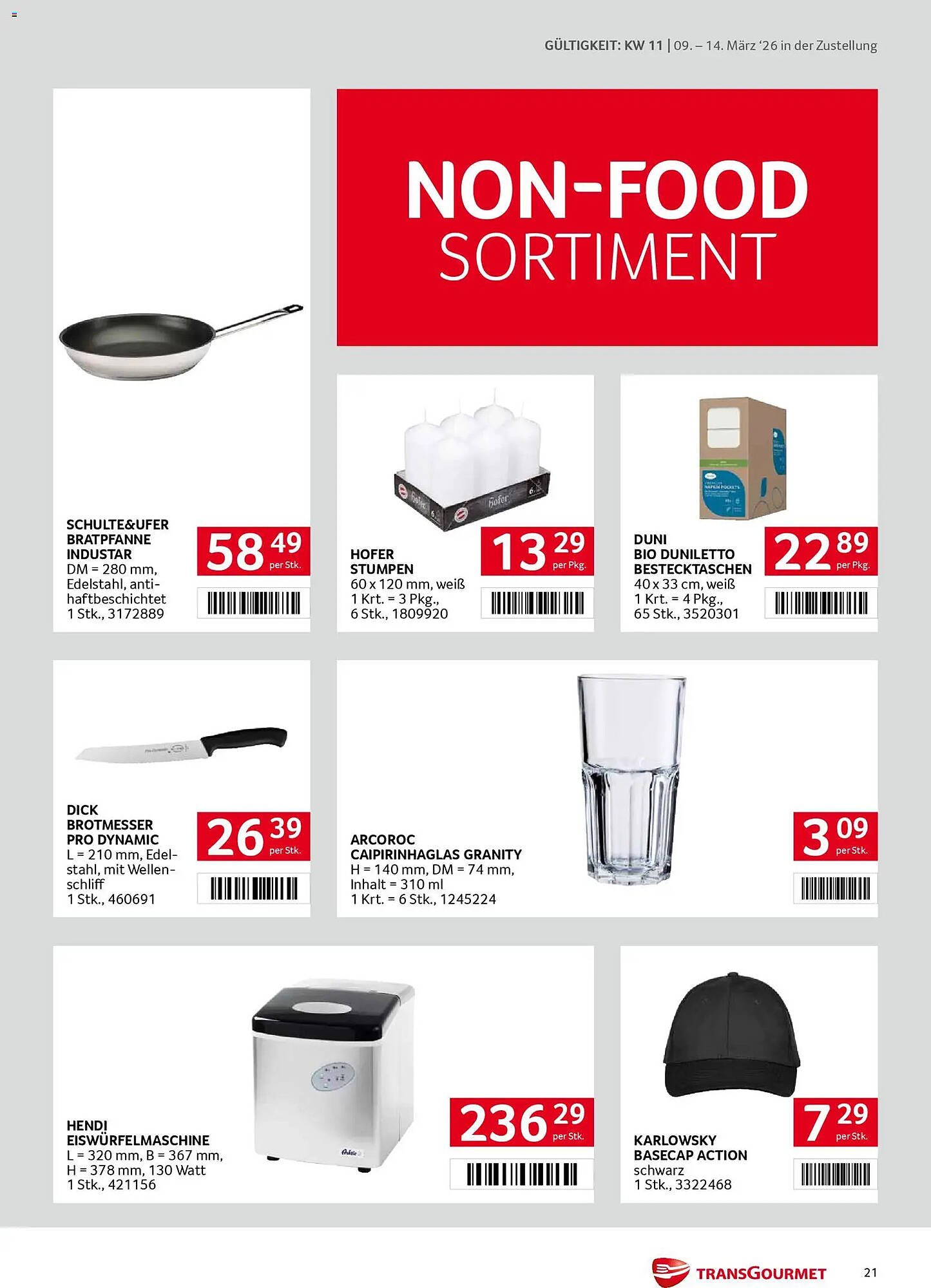 Transgourmet Flugblatt