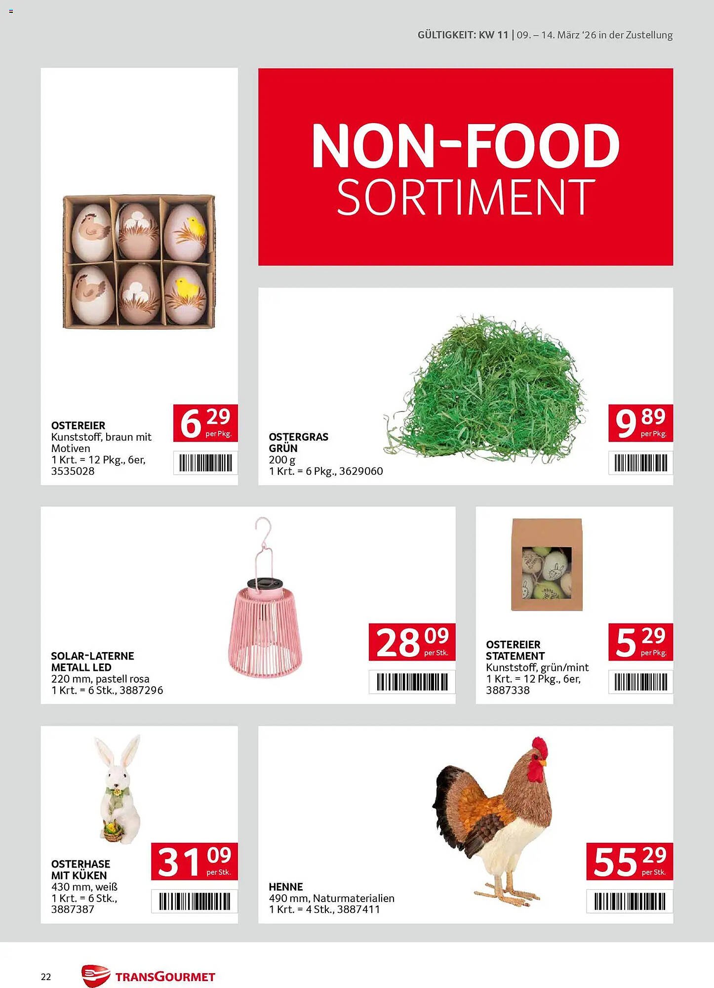 Transgourmet Flugblatt