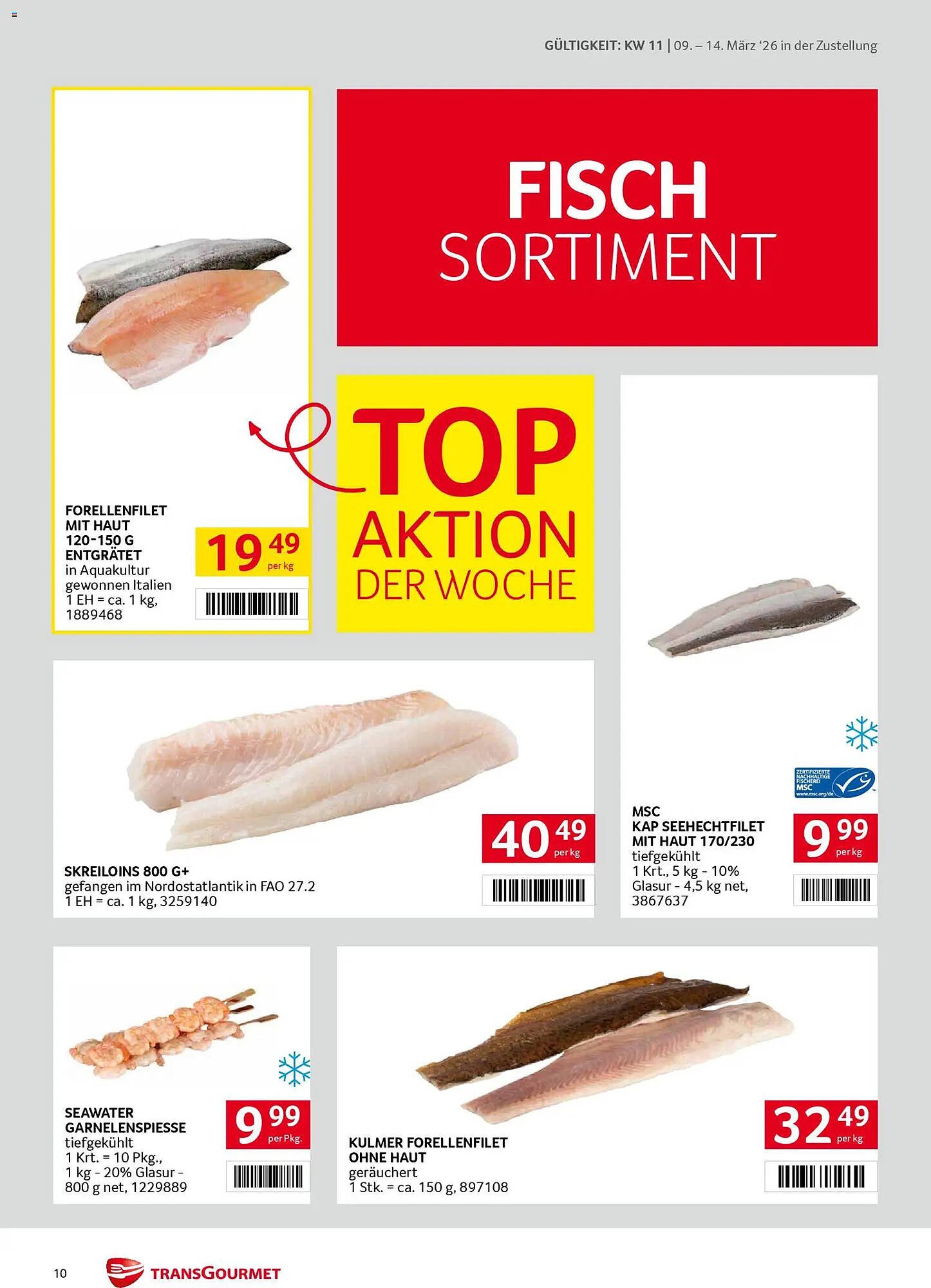 Transgourmet Flugblatt
