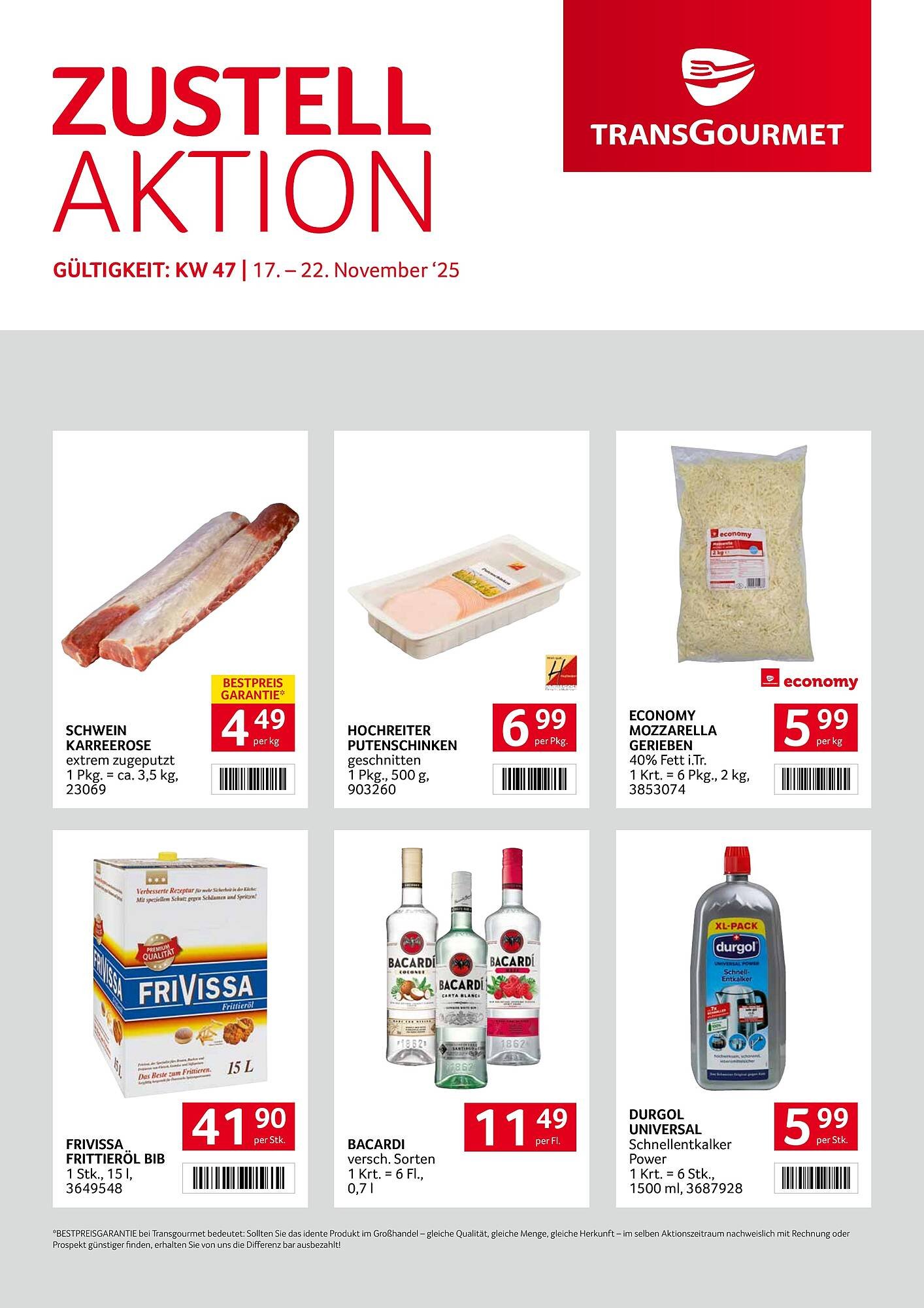 Transgourmet Flugblatt