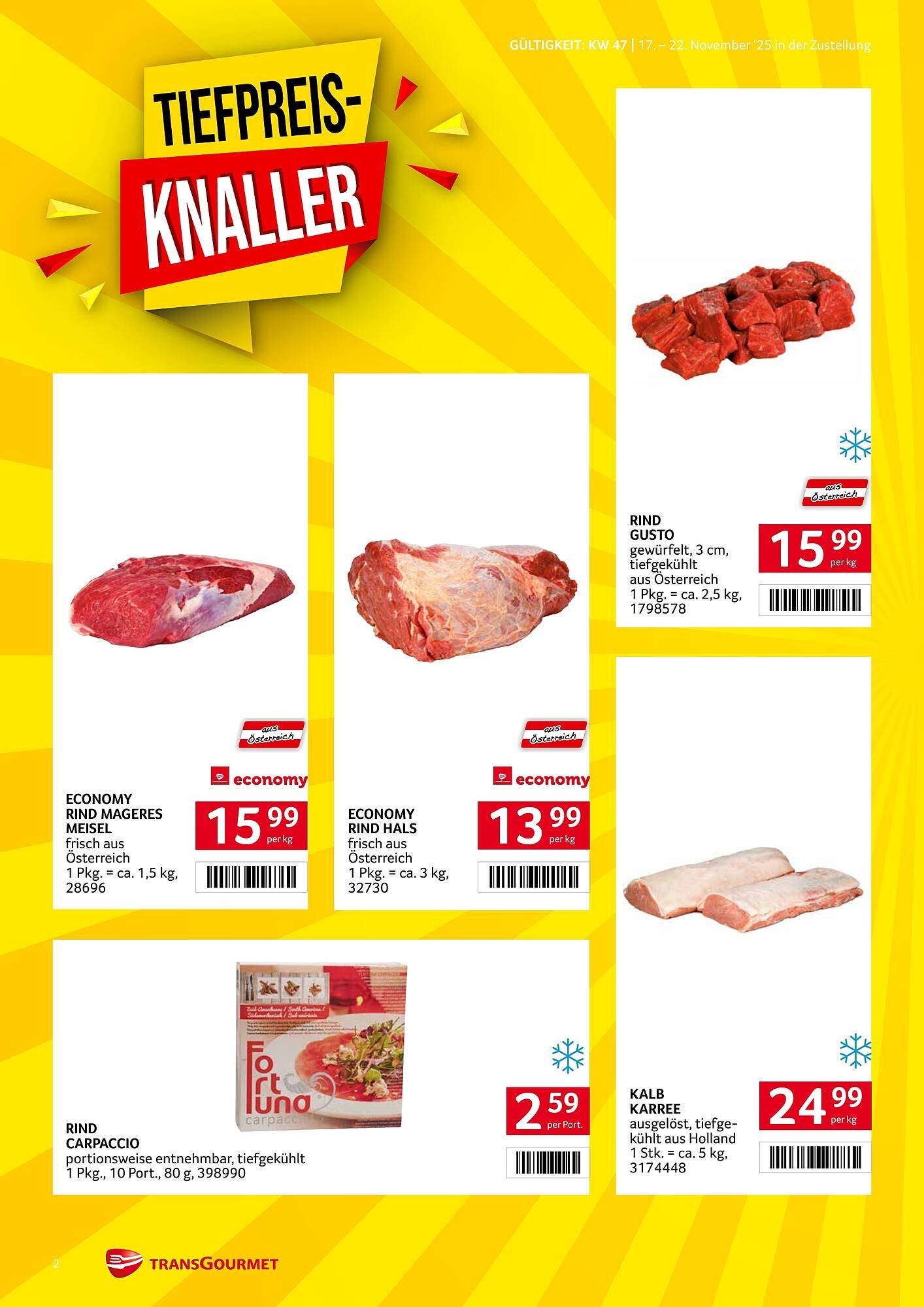 Transgourmet Flugblatt