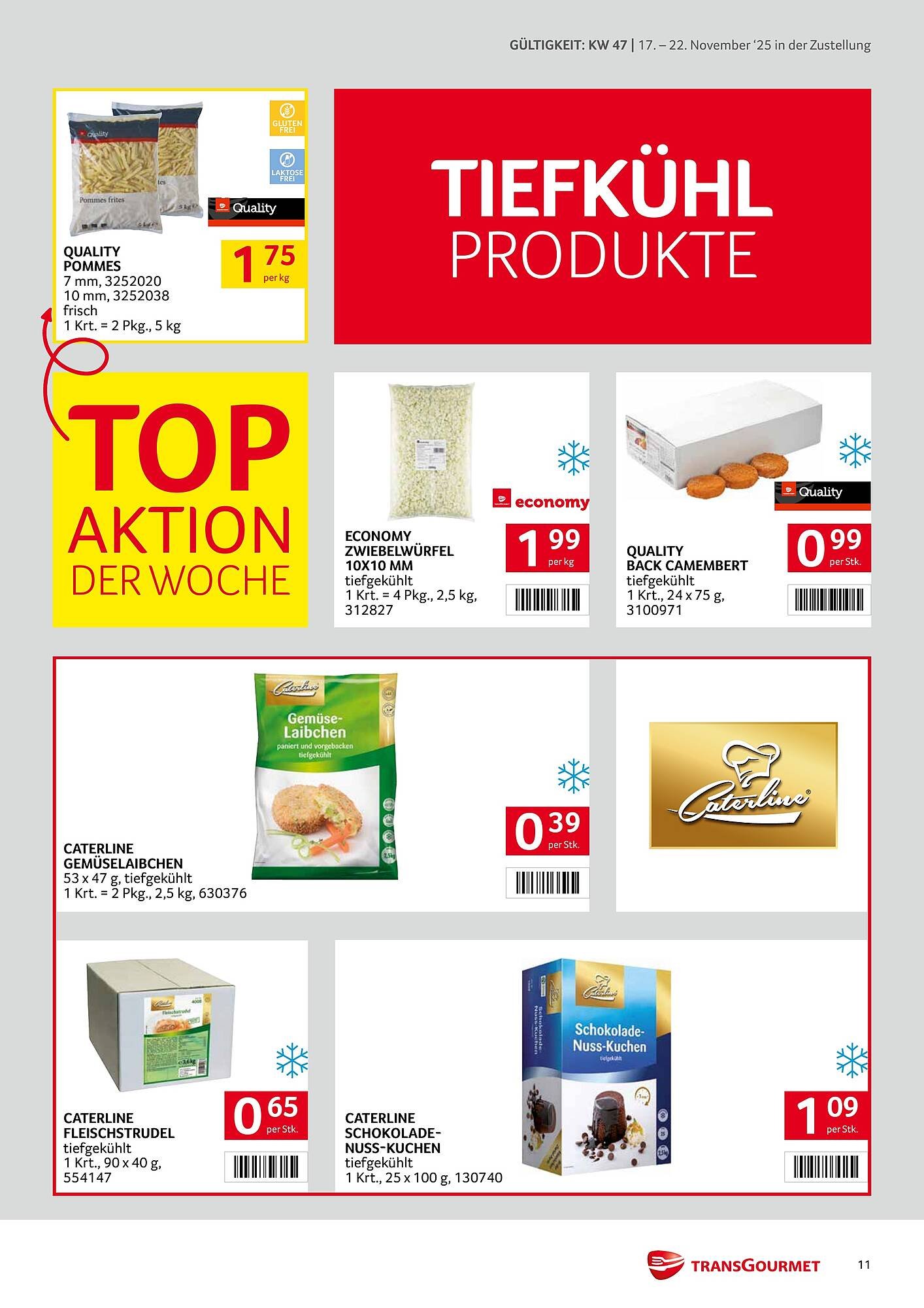 Transgourmet Flugblatt