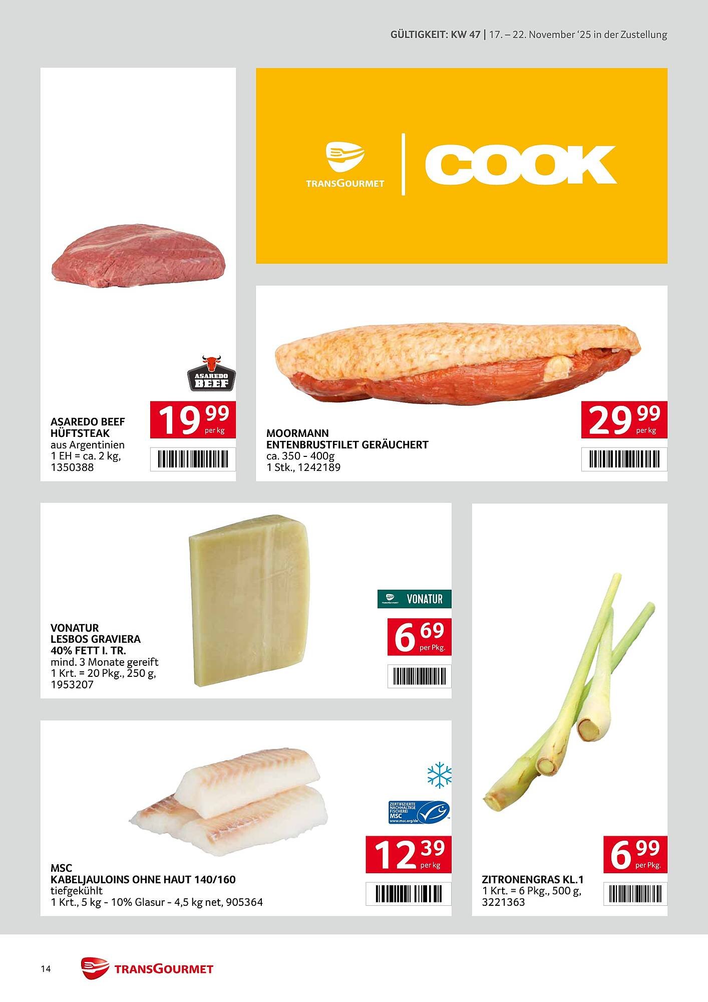 Transgourmet Flugblatt