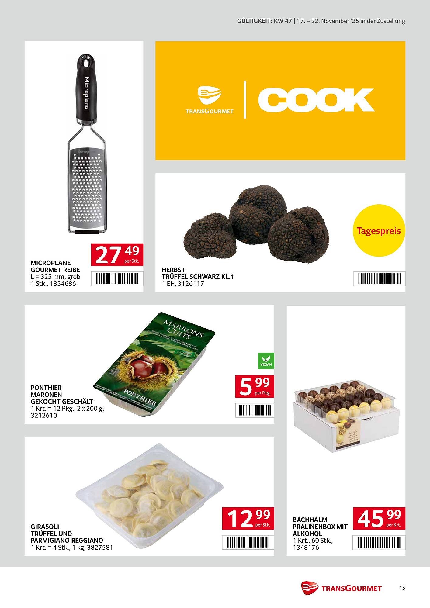 Transgourmet Flugblatt