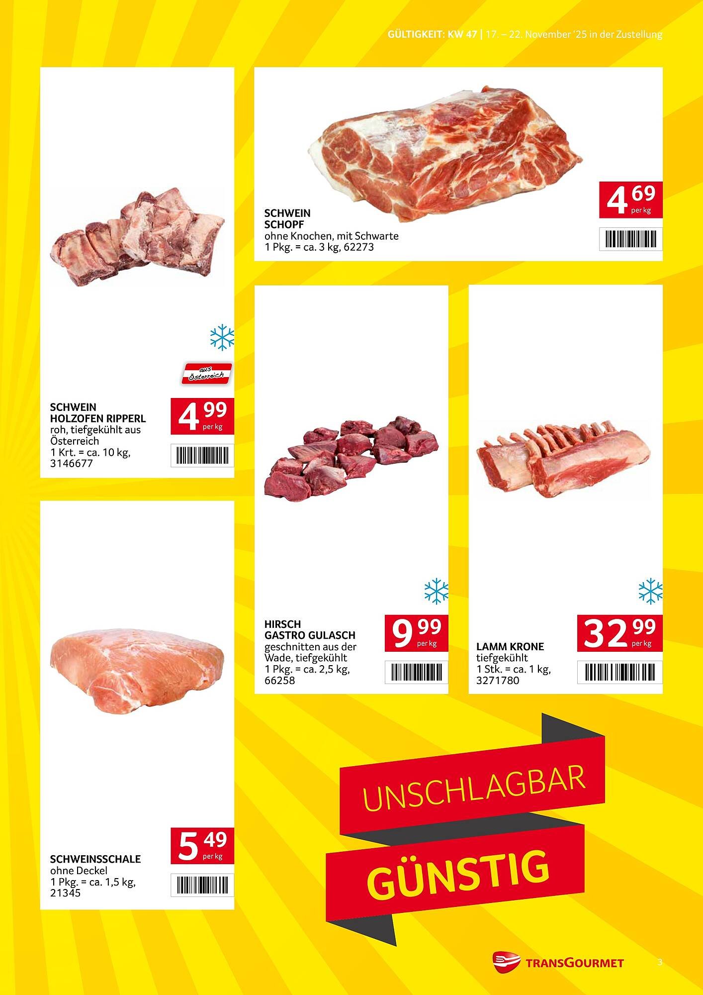 Transgourmet Flugblatt