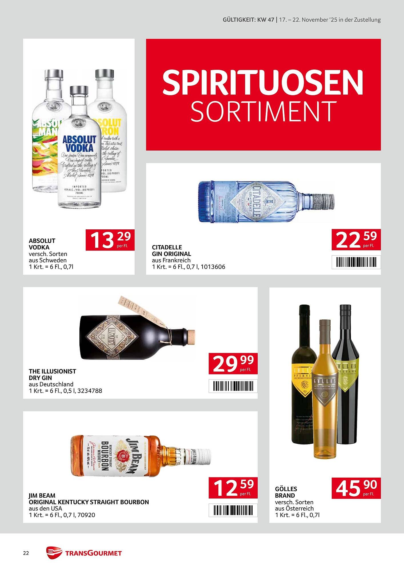 Transgourmet Flugblatt